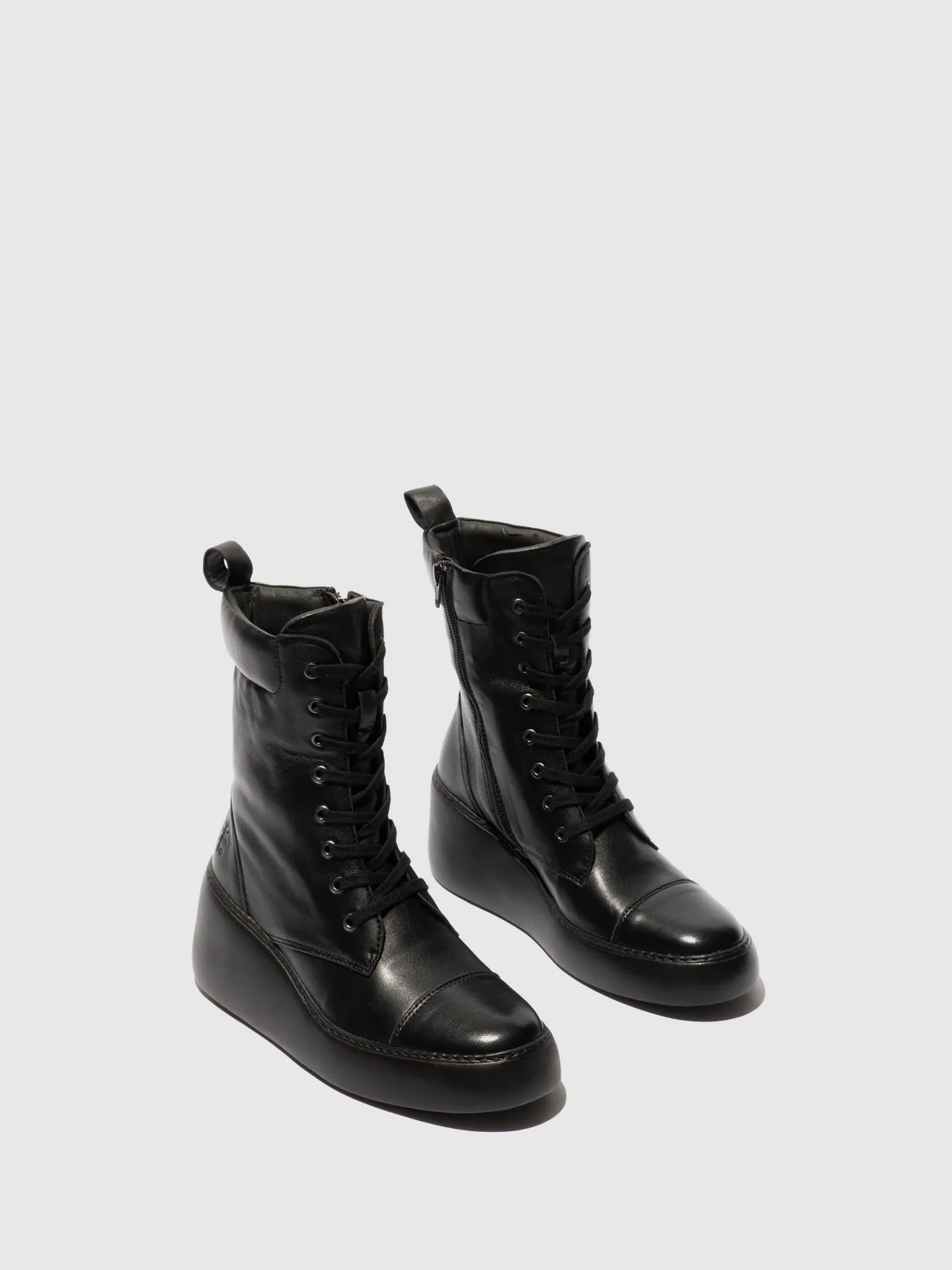 Lace-up Ankle Boots DAFF641FLY BLACK sold by Fly London product image thumbnail 2