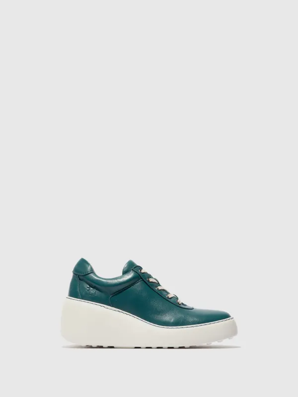 Lace-up Trainers DIPO638FLY PETROL sold by Fly London