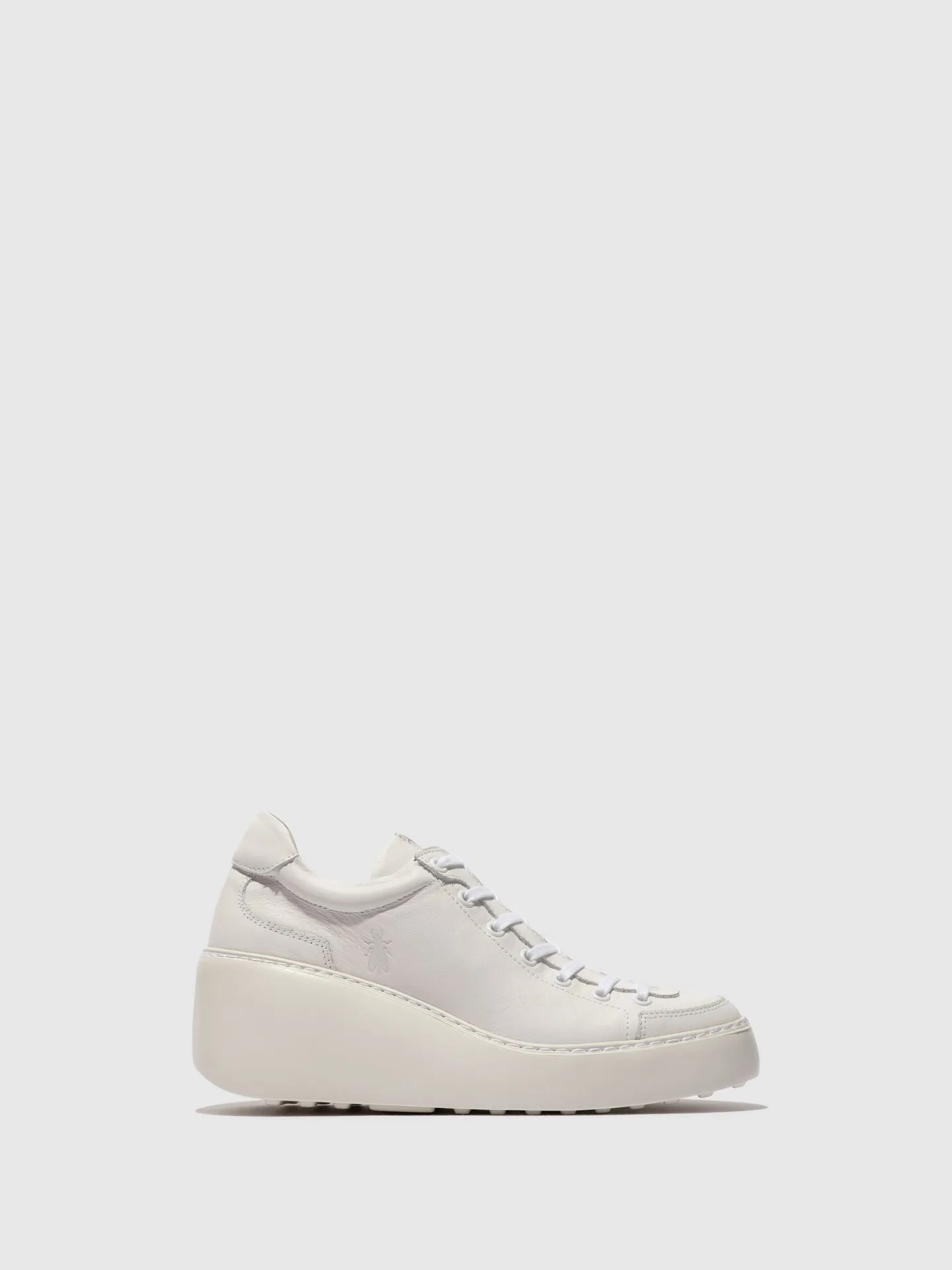 Lace-up Trainers DUFY671FLY WHITE sold by Fly London