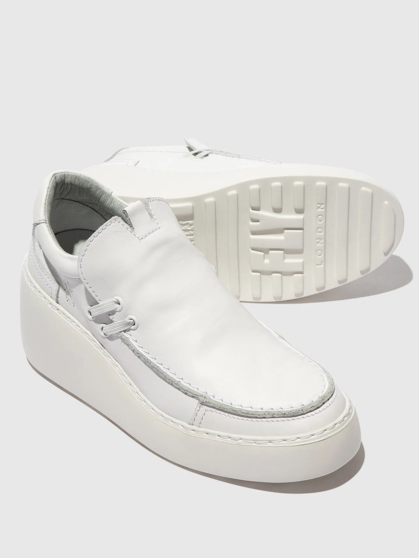 Slip-on Trainers DAVY667FLY WHITE sold by Fly London product image thumbnail 4