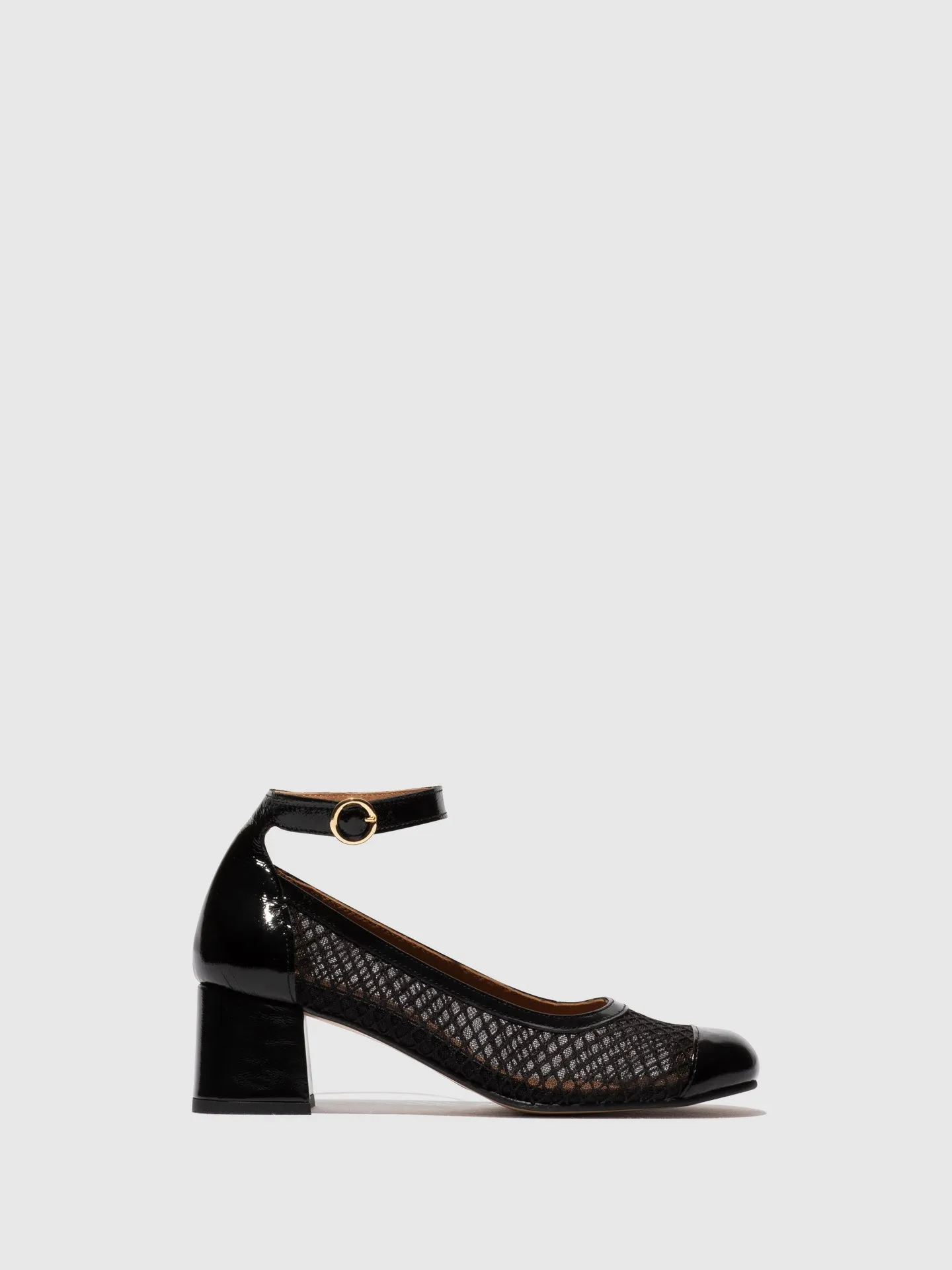 Ankle Strap Shoes SALZ274FLY BLACK sold by Fly London