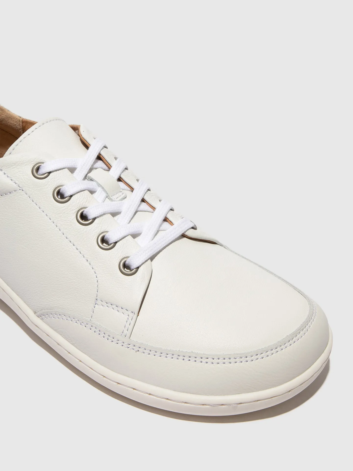Lace-up Trainers CORG660FLY WHITE sold by Fly London product image thumbnail 4