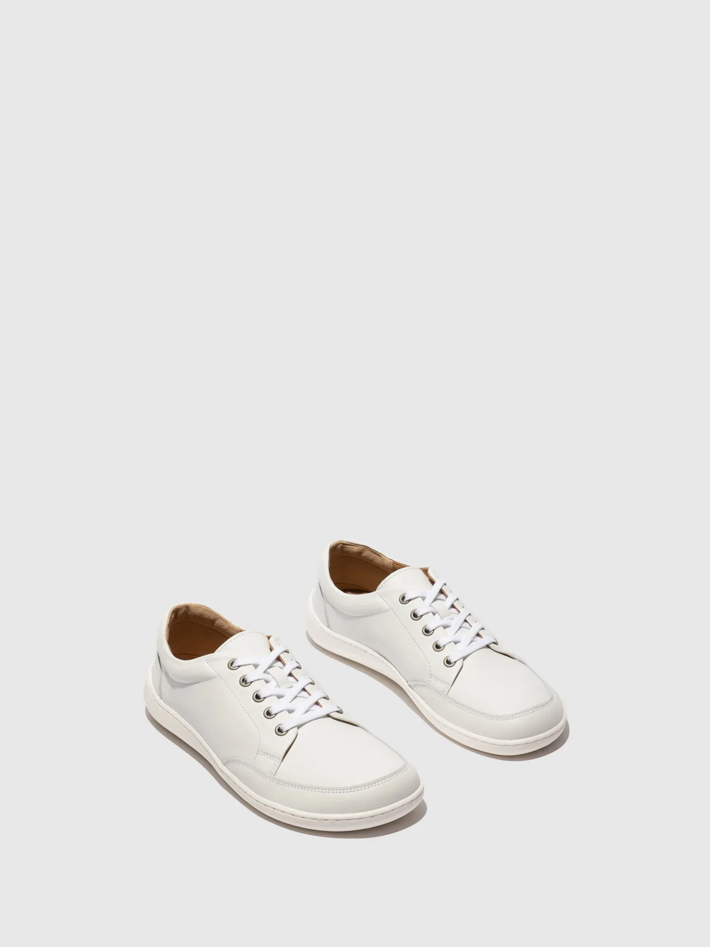 Lace-up Trainers CORG660FLY WHITE sold by Fly London product image thumbnail 2