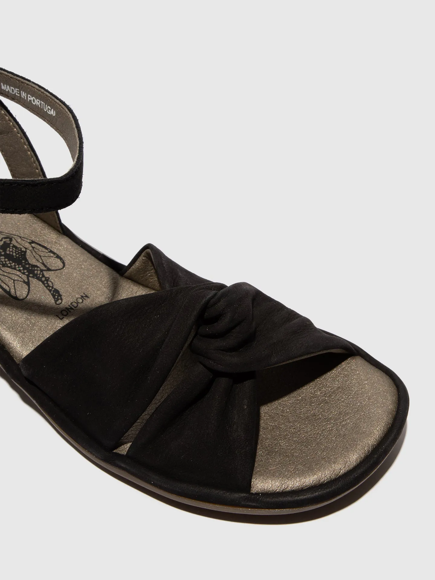 Ankle Strap Sandals EZEN570FLY BLACK sold by Fly London product image thumbnail 4