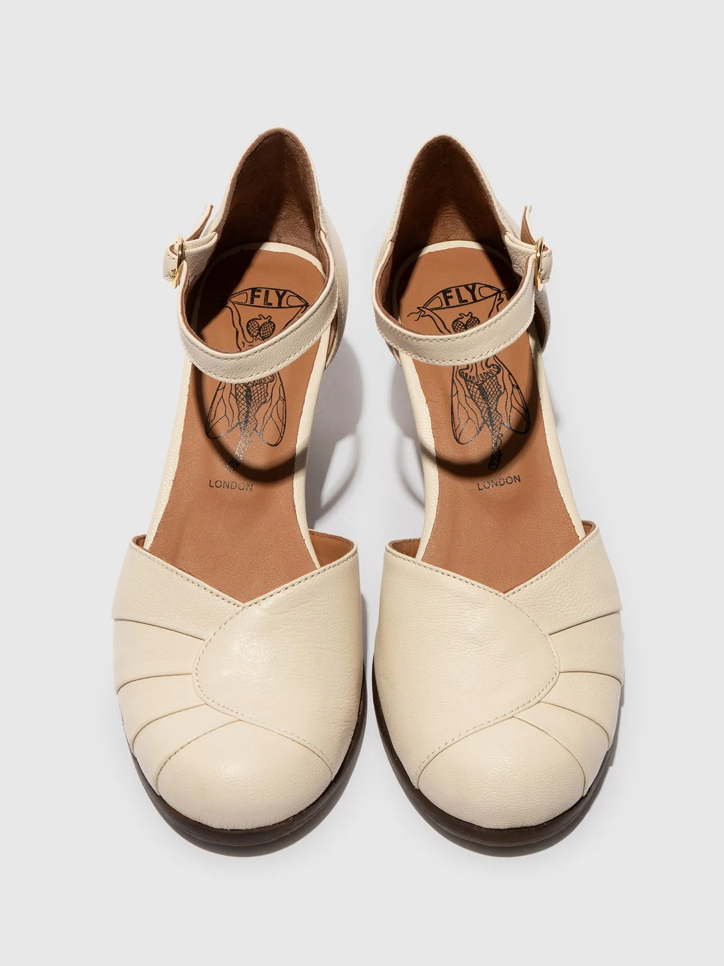 Heel Shoes BESH087FLY OFFWHITE sold by Fly London product image thumbnail 4