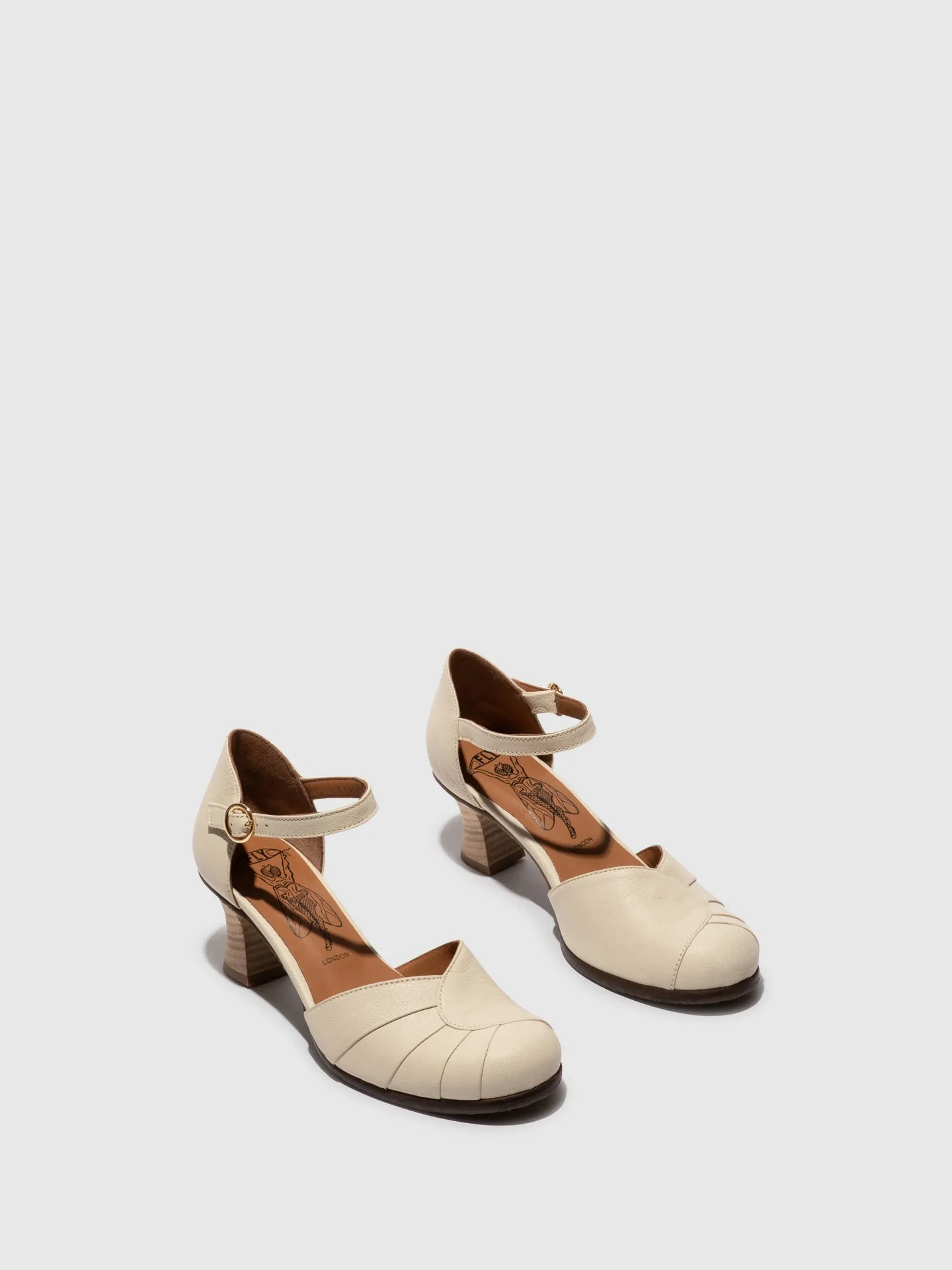 Heel Shoes BESH087FLY OFFWHITE sold by Fly London product image thumbnail 2