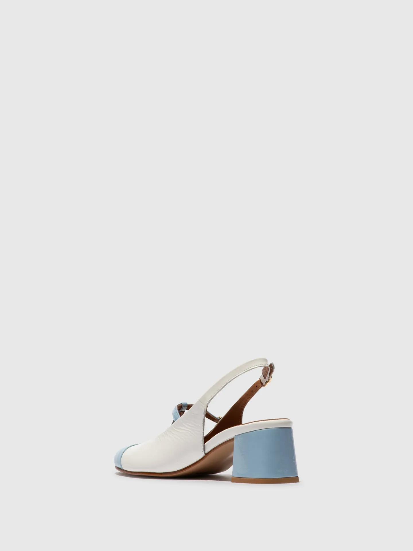 Sling-Back Sandals SOLN083FLY SKY BLUE/OFFWHITE sold by Fly London product image thumbnail 3