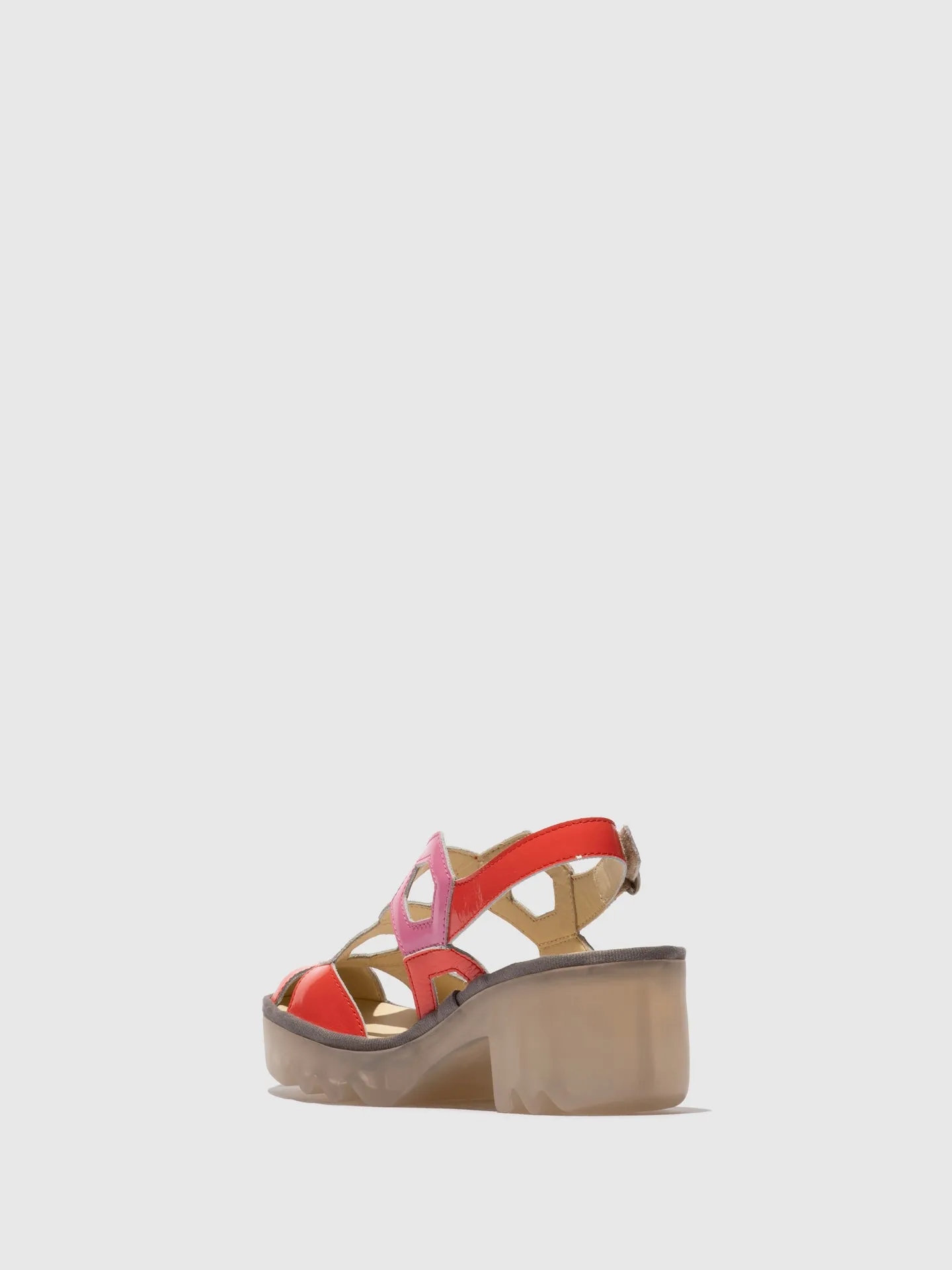 Sling-Back Sandals TRUL582FLY SCARLET/PINK sold by Fly London product image thumbnail 3