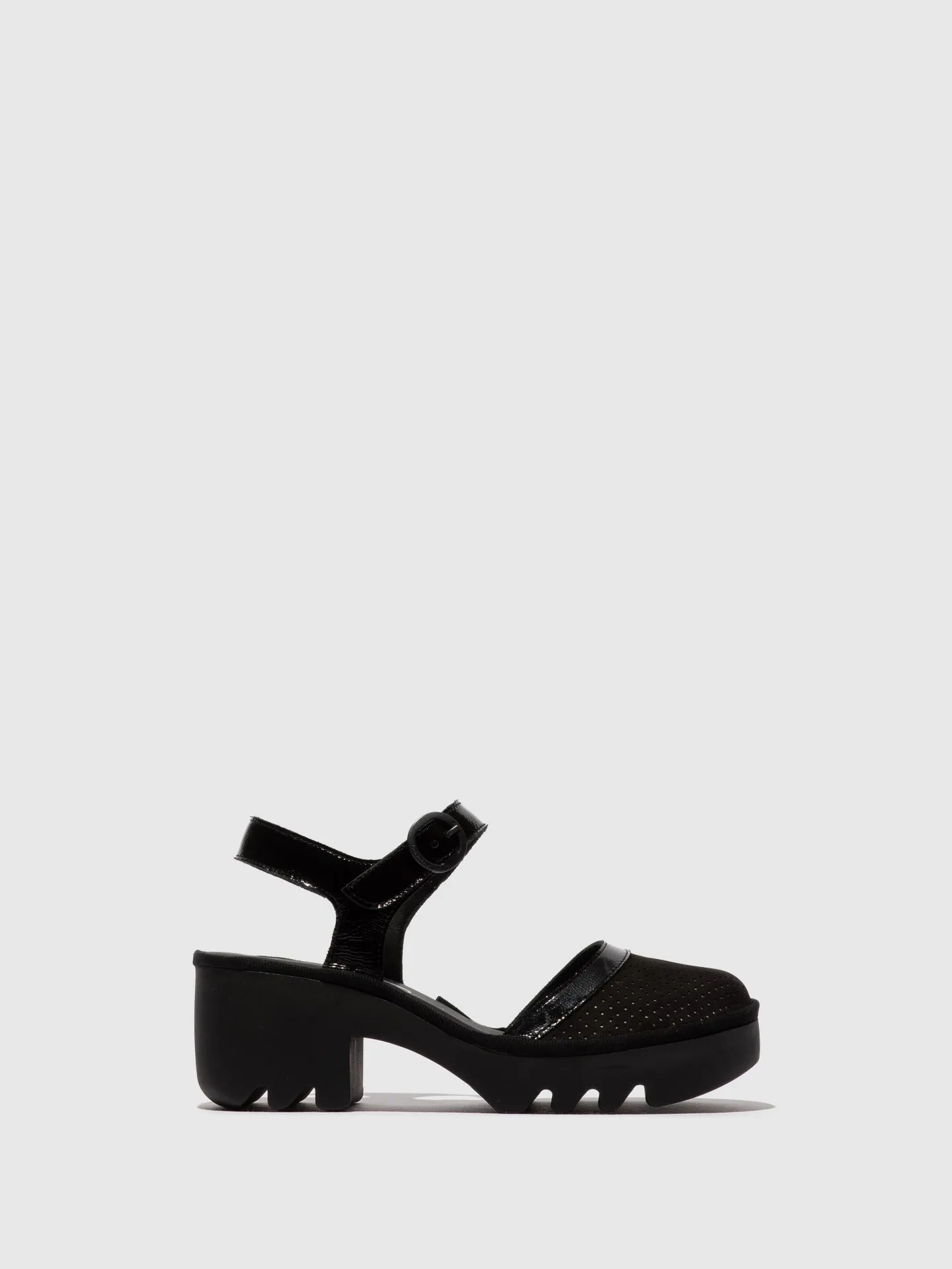 Sling-Back Sandals TEYO583FLY BLACK sold by Fly London
