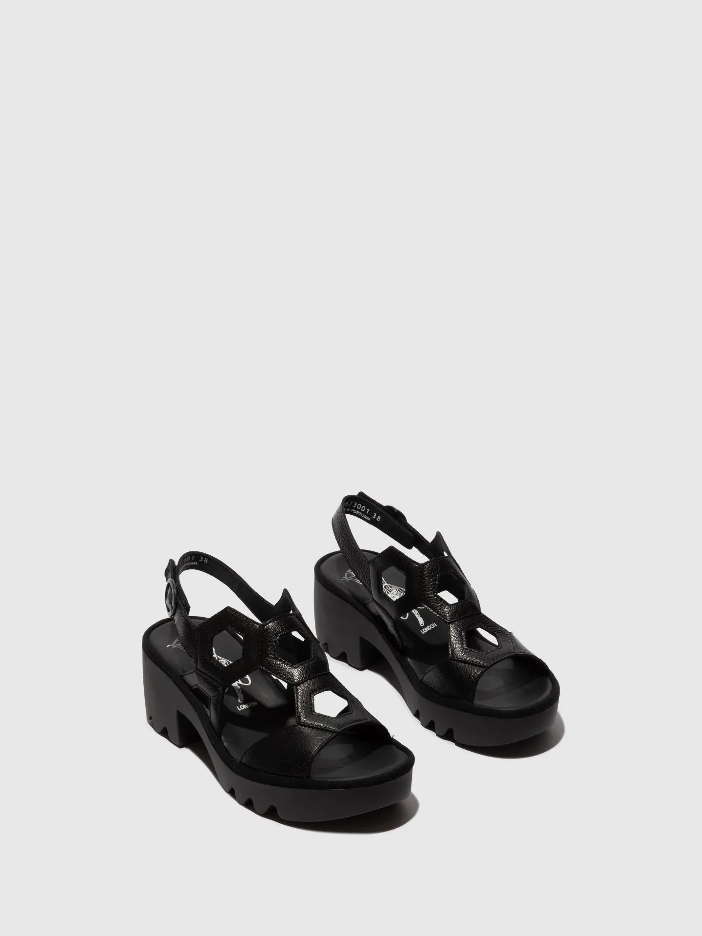 Sling-Back Sandals TEWA573FLY BLACK sold by Fly London product image thumbnail 2