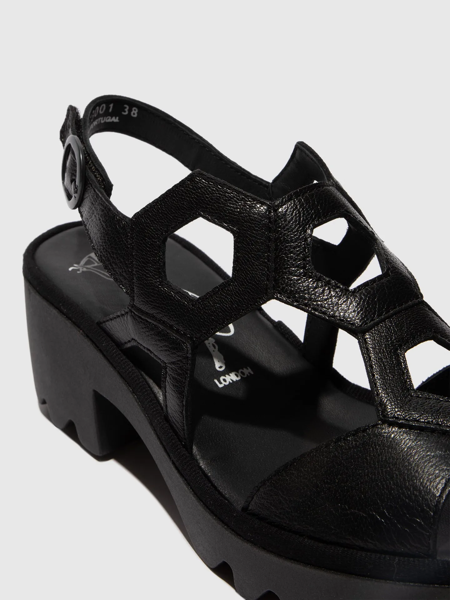 Sling-Back Sandals TEWA573FLY BLACK sold by Fly London product image thumbnail 4