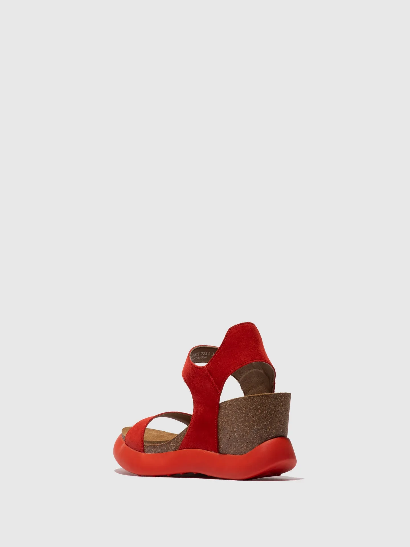 Velcro Sandals GOGO967FLY SUEDE SCARLET sold by Fly London product image thumbnail 3
