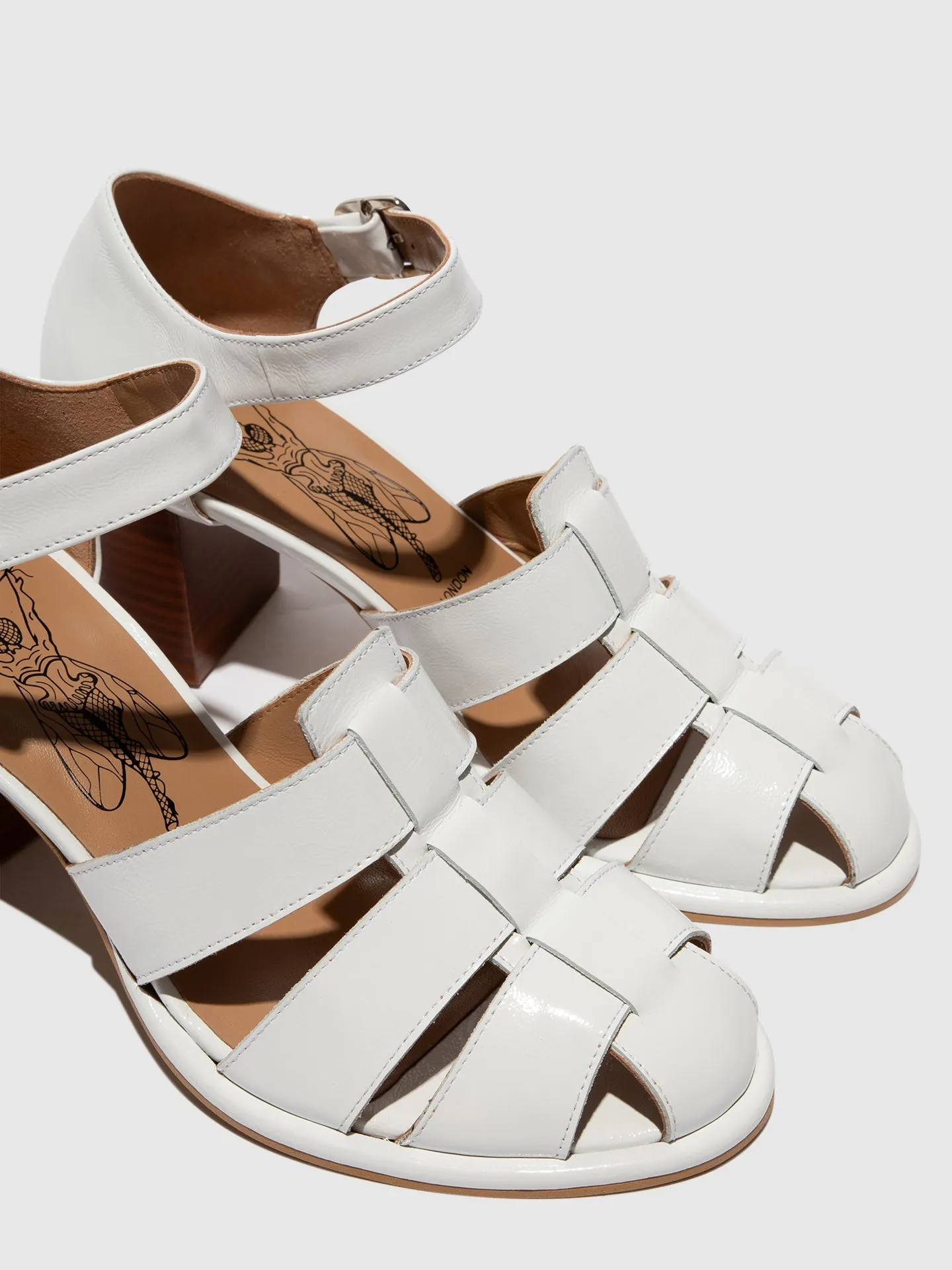 Heel Sandals MARG261FLY WHITE sold by Fly London product image thumbnail 4