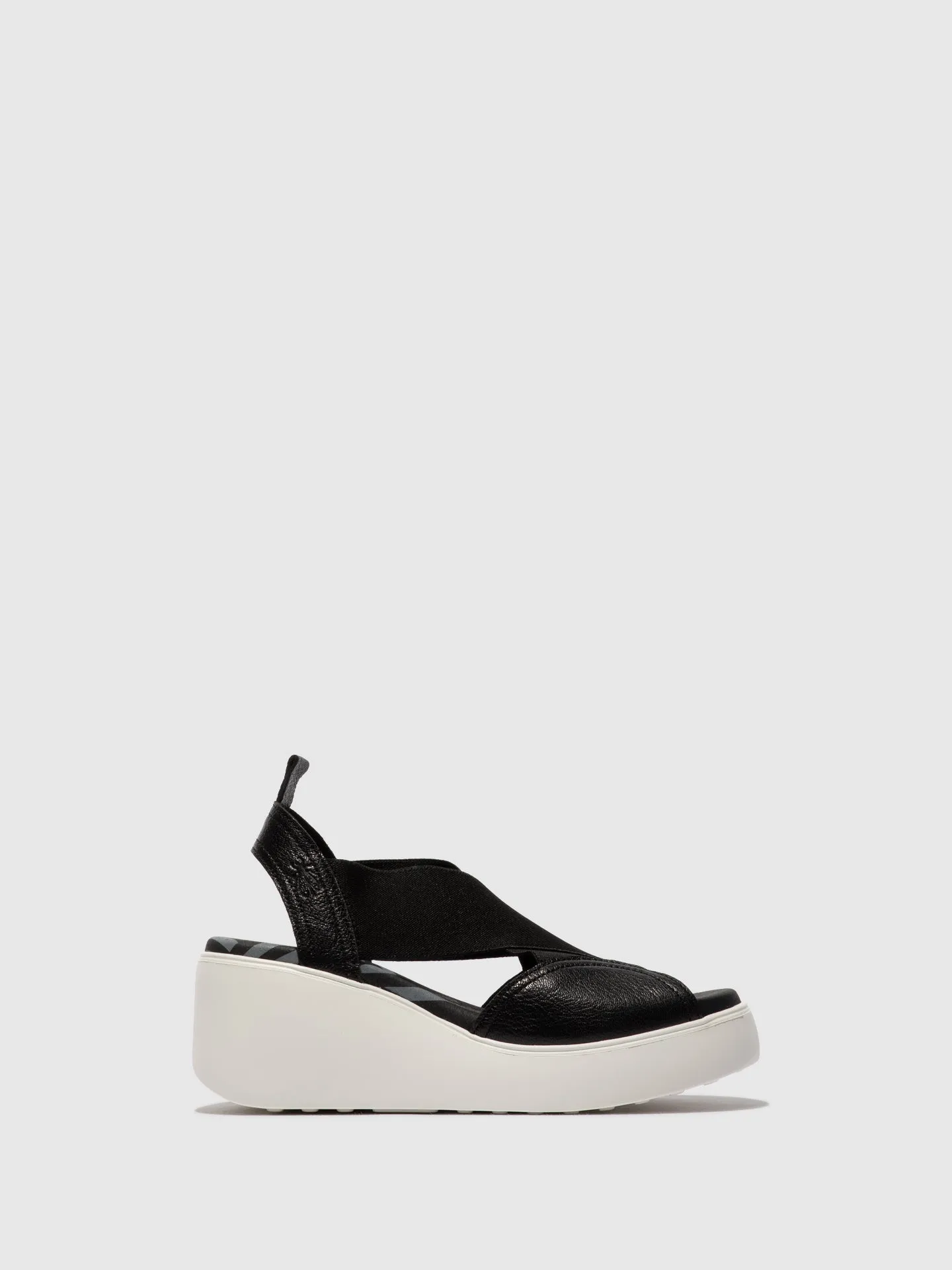 Elasticated Sandals DAIF216FLY BLACK sold by Fly London