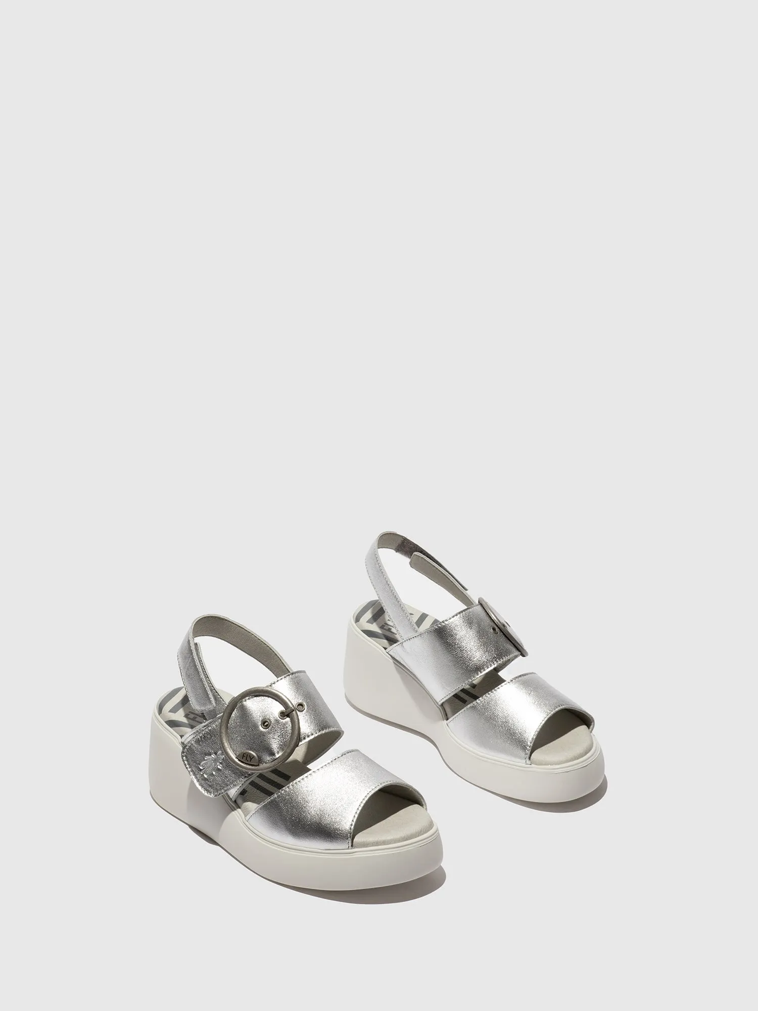 Sling-Back Sandals DIGO939FLY SILVER sold by Fly London product image thumbnail 2