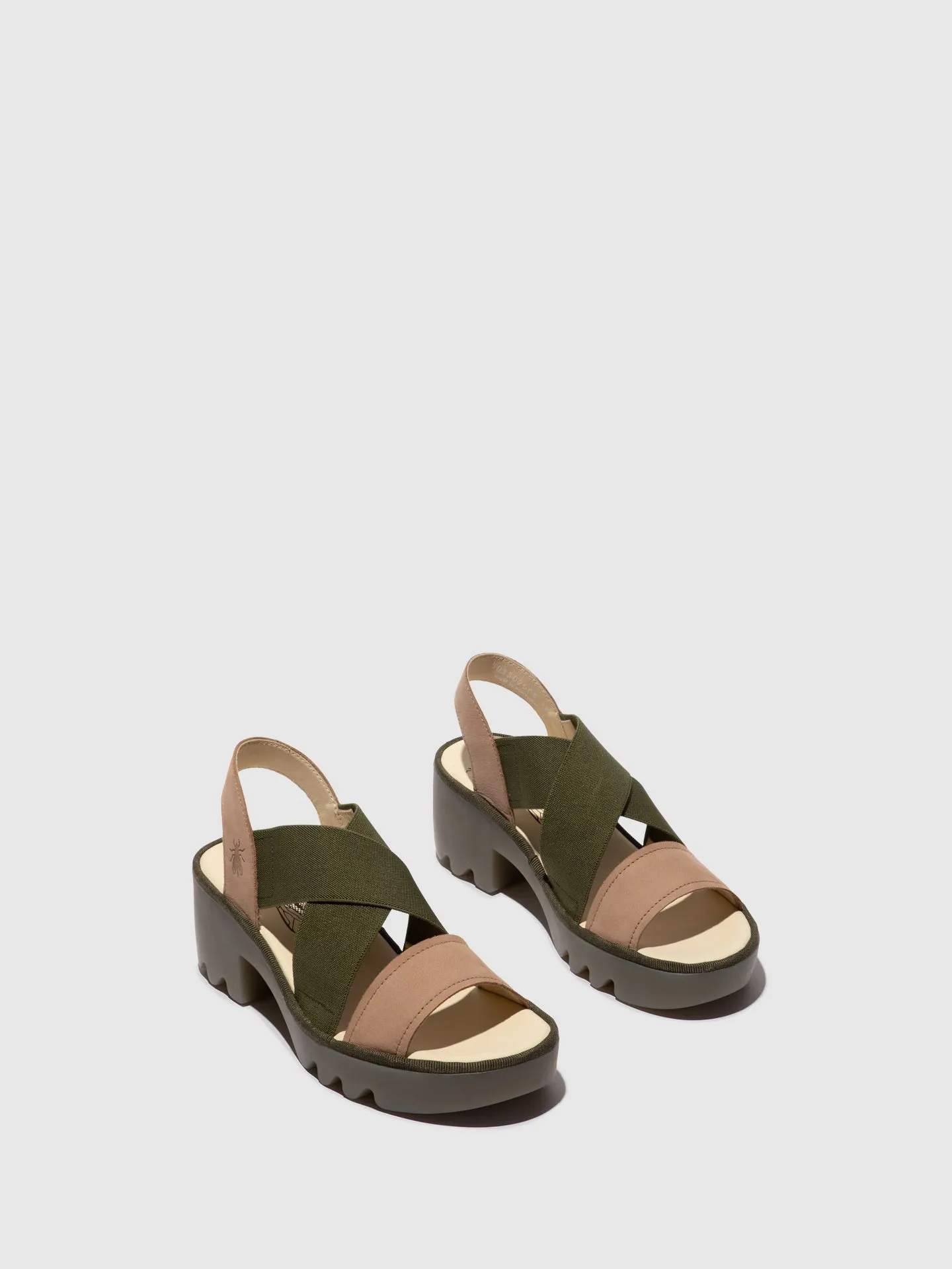 Crossover Sandals TAJI502FLY TAUPE/KHAKI sold by Fly London product image thumbnail 2