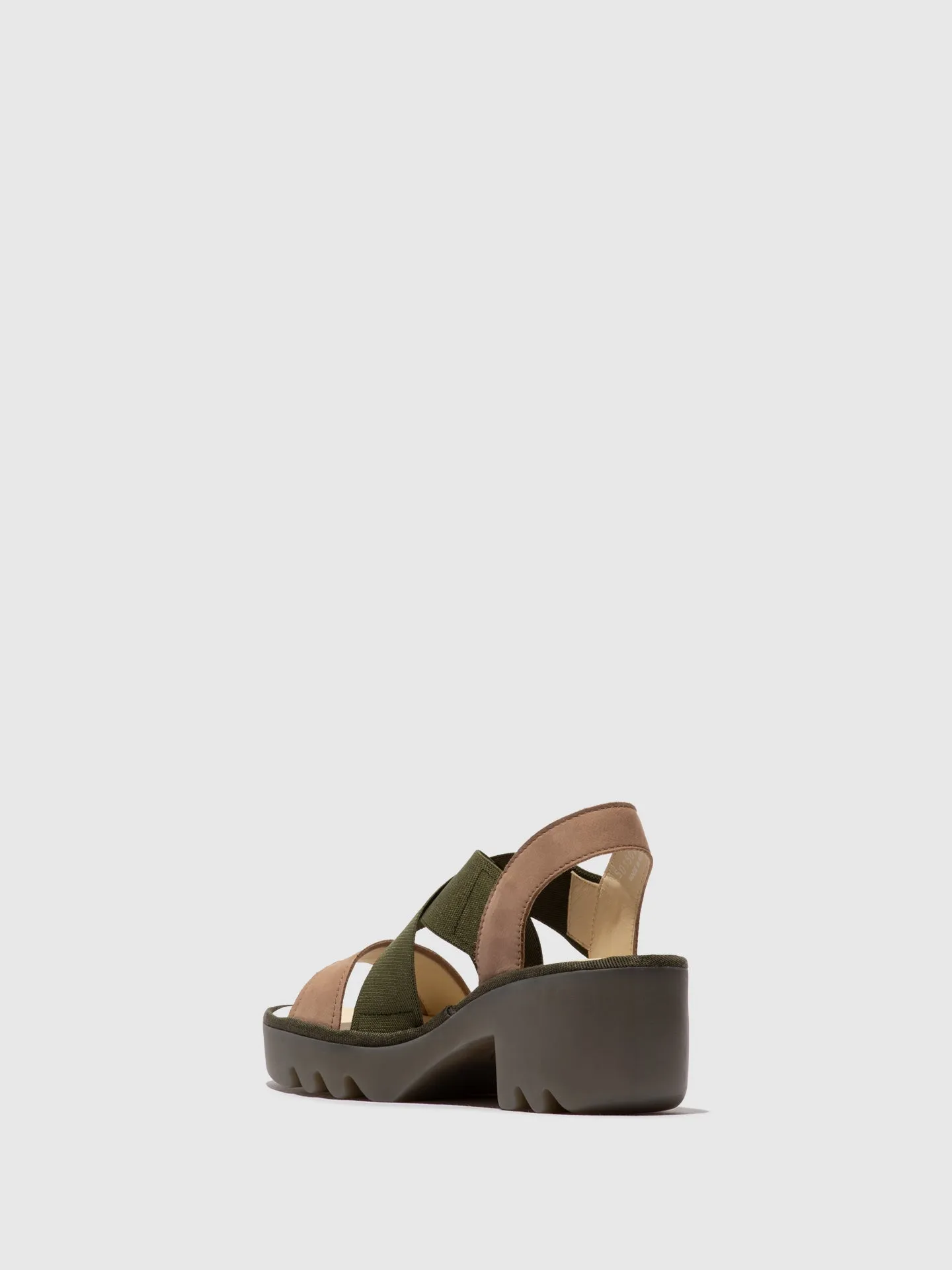 Crossover Sandals TAJI502FLY TAUPE/KHAKI sold by Fly London product image thumbnail 3