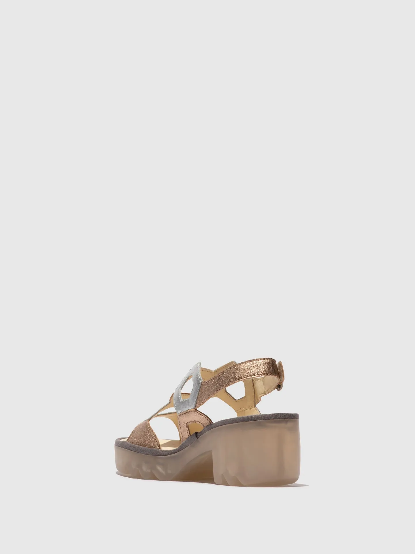 Sling-Back Sandals TEWA573FLY SAHARA/SILVER sold by Fly London product image thumbnail 3