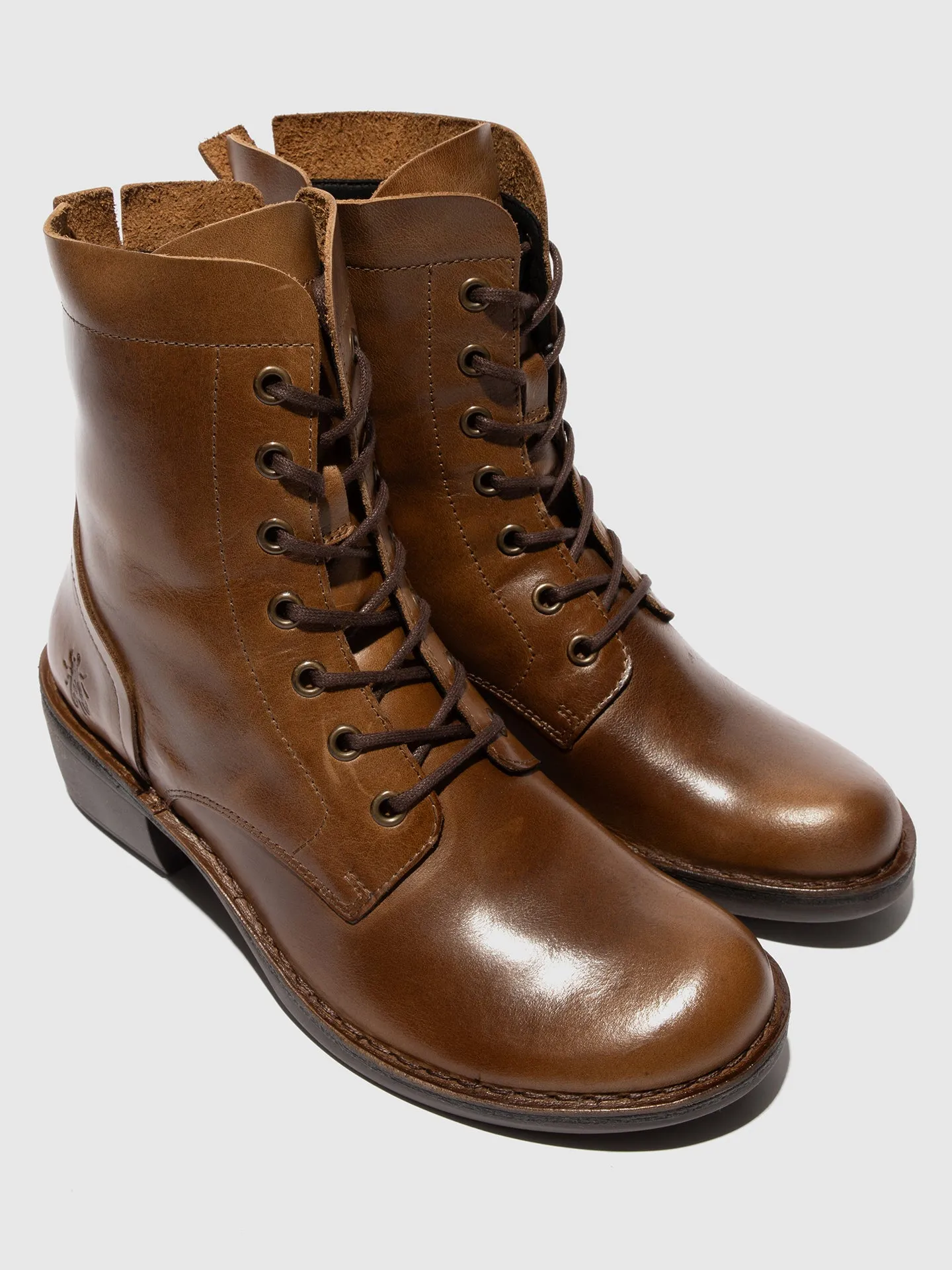 Lace-up Ankle Boots MILU044FLY CAMEL sold by Fly London product image thumbnail 4