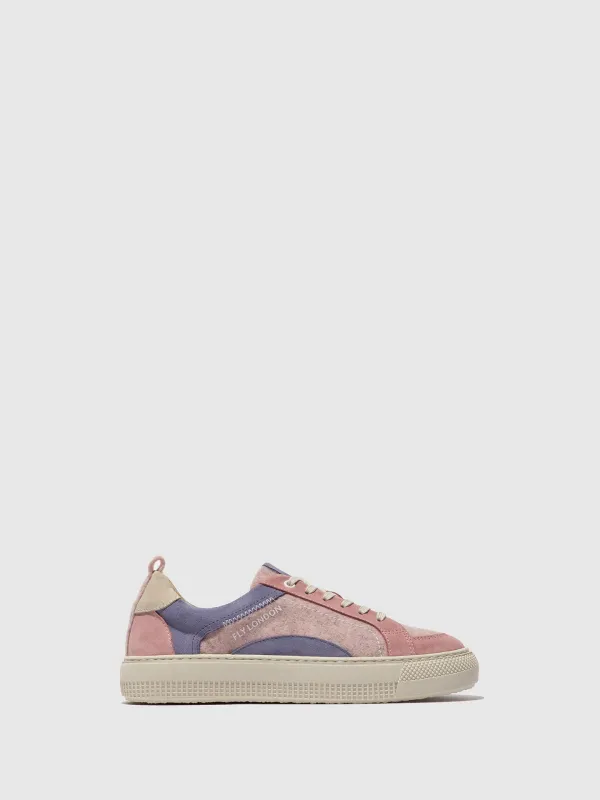 Low-Top Trainers TAIK687FLY PALE PINK/PALE PINK/VIOLET/OFFWHITE made by Fly London