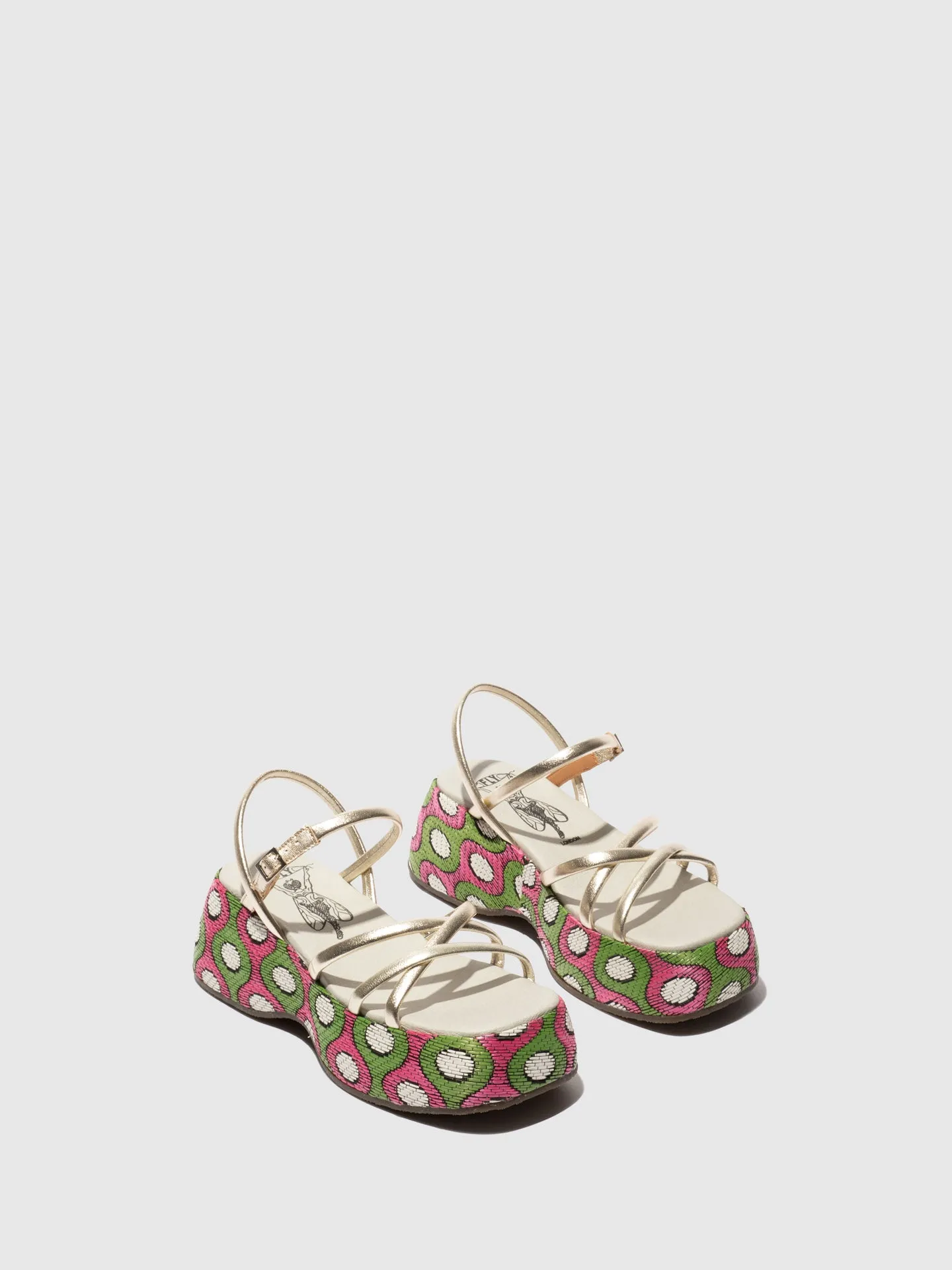 Platform Sandals BLAF095FLY PLATINUM sold by Fly London product image thumbnail 2