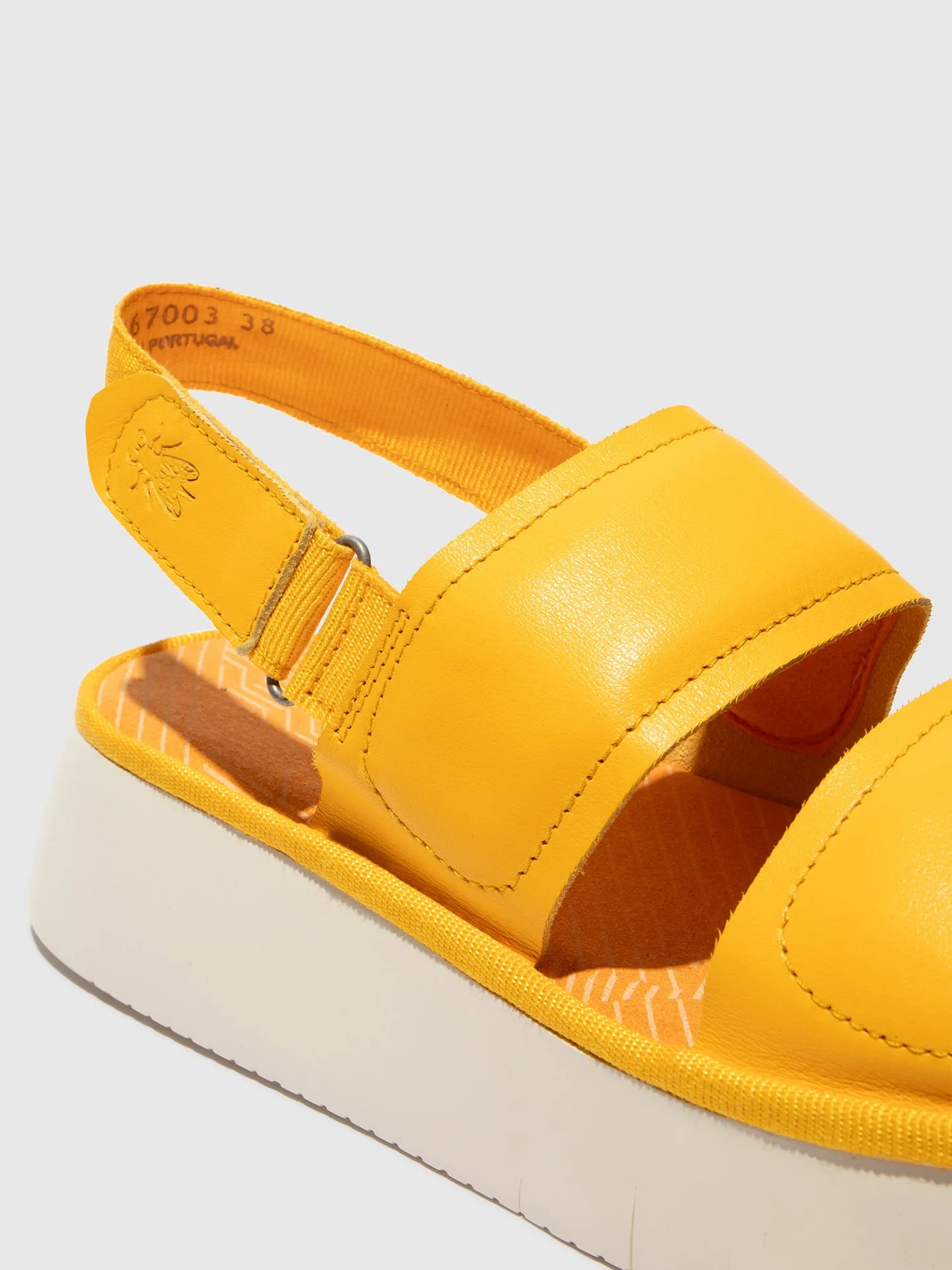 Sling-Back Sandals CRAW467FLY YELLOW sold by Fly London product image thumbnail 4