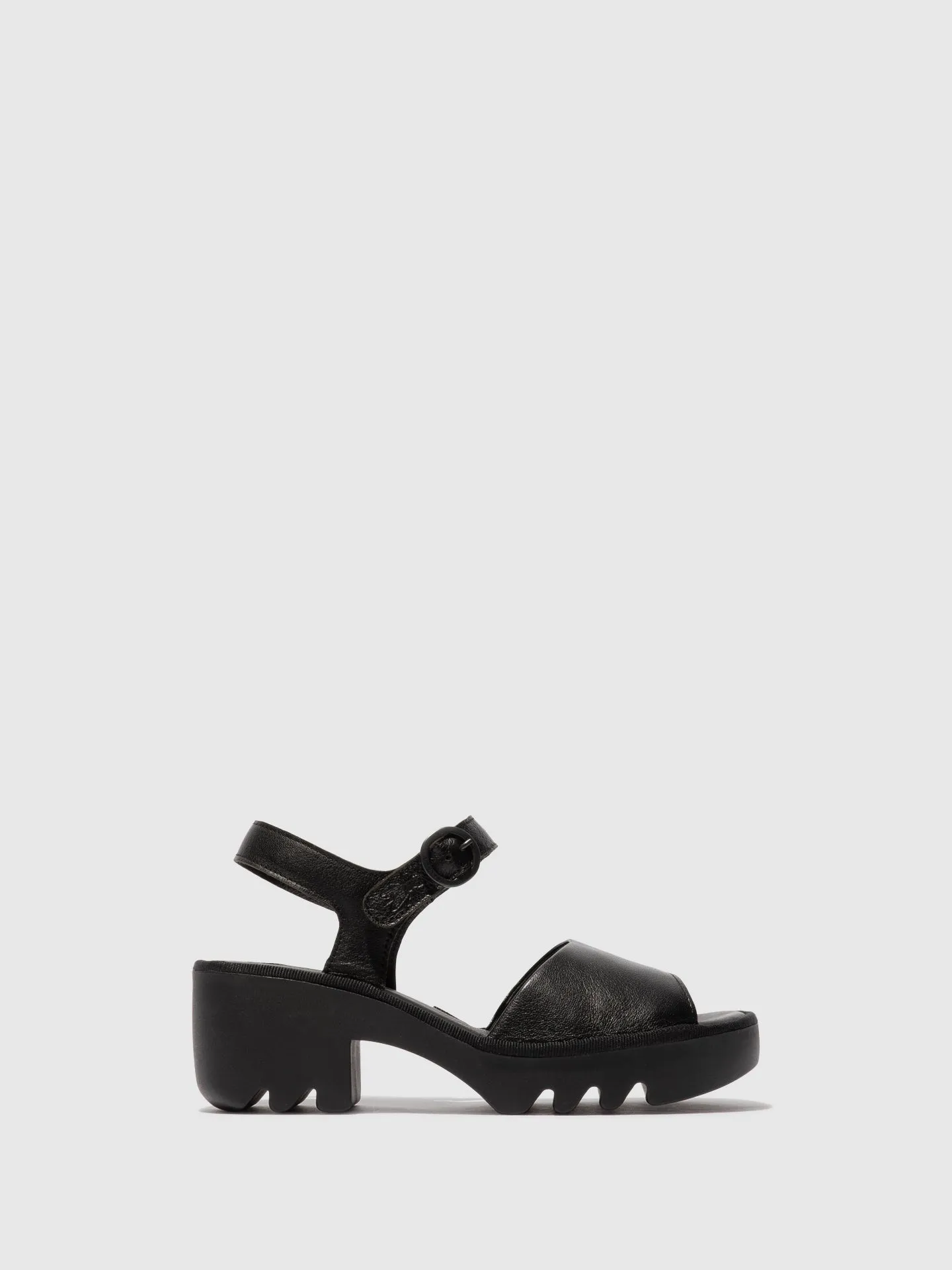 Sling-Back Sandals TULL503FLY BLACK/BLACK sold by Fly London