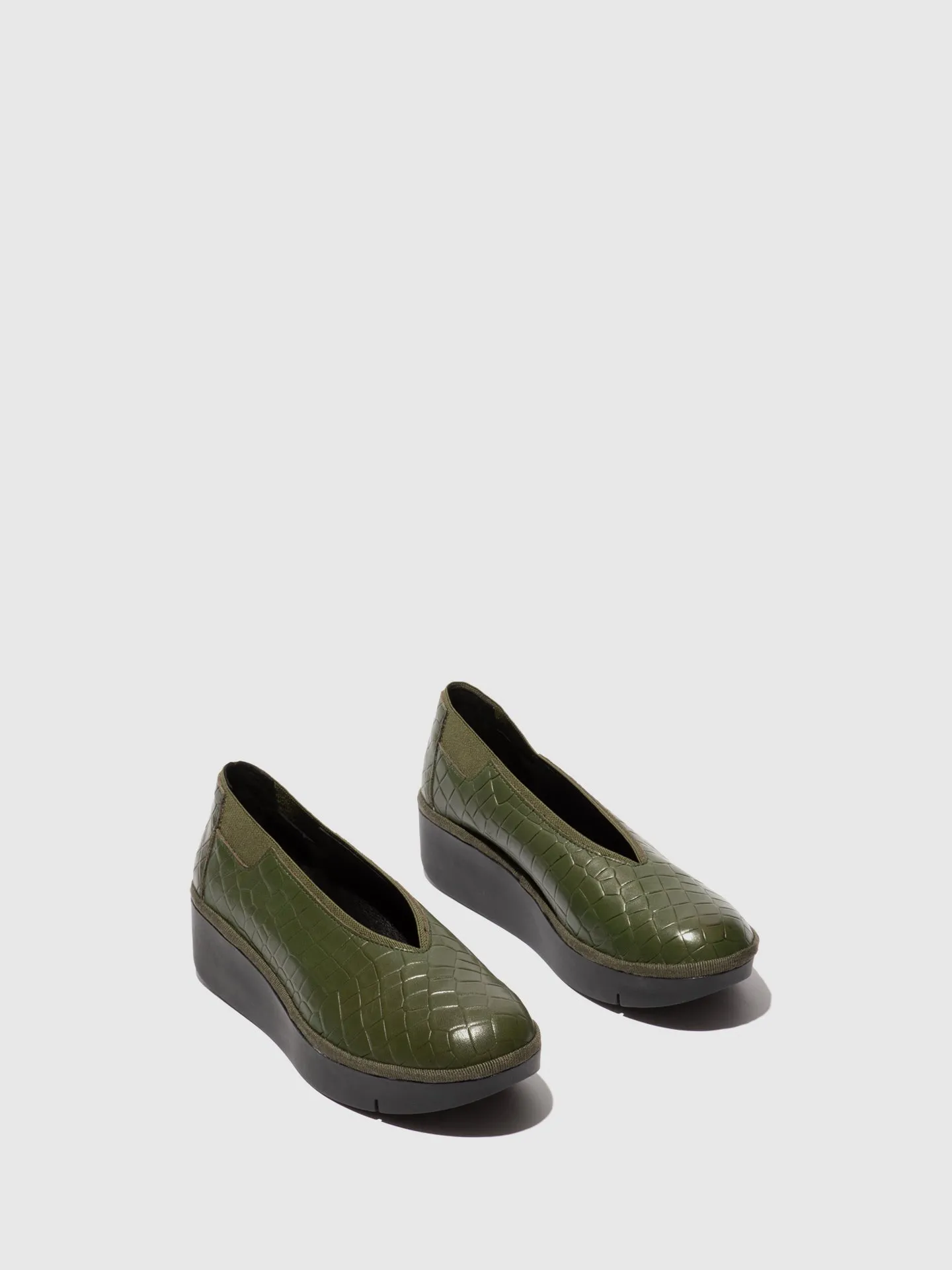 Slip-on Shoes JURY470FLY MILITARY (MILITARY ELASTIC) sold by Fly London product image thumbnail 2