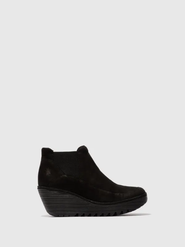 Chelsea Ankle Boots YOFI507FLY BLACK sold by Fly London