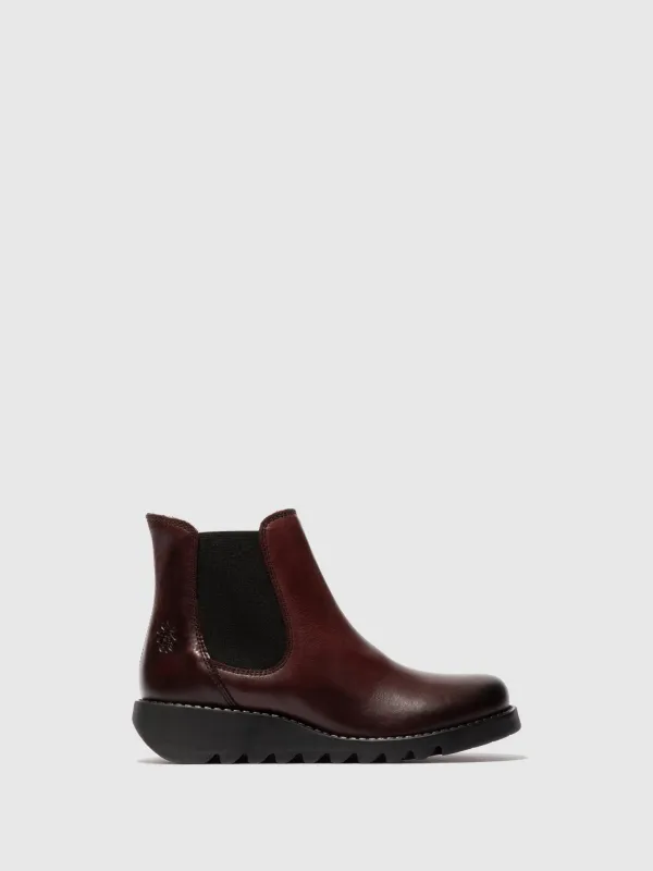 Chelsea Ankle Boots SALV195FLY WINE sold by Fly London