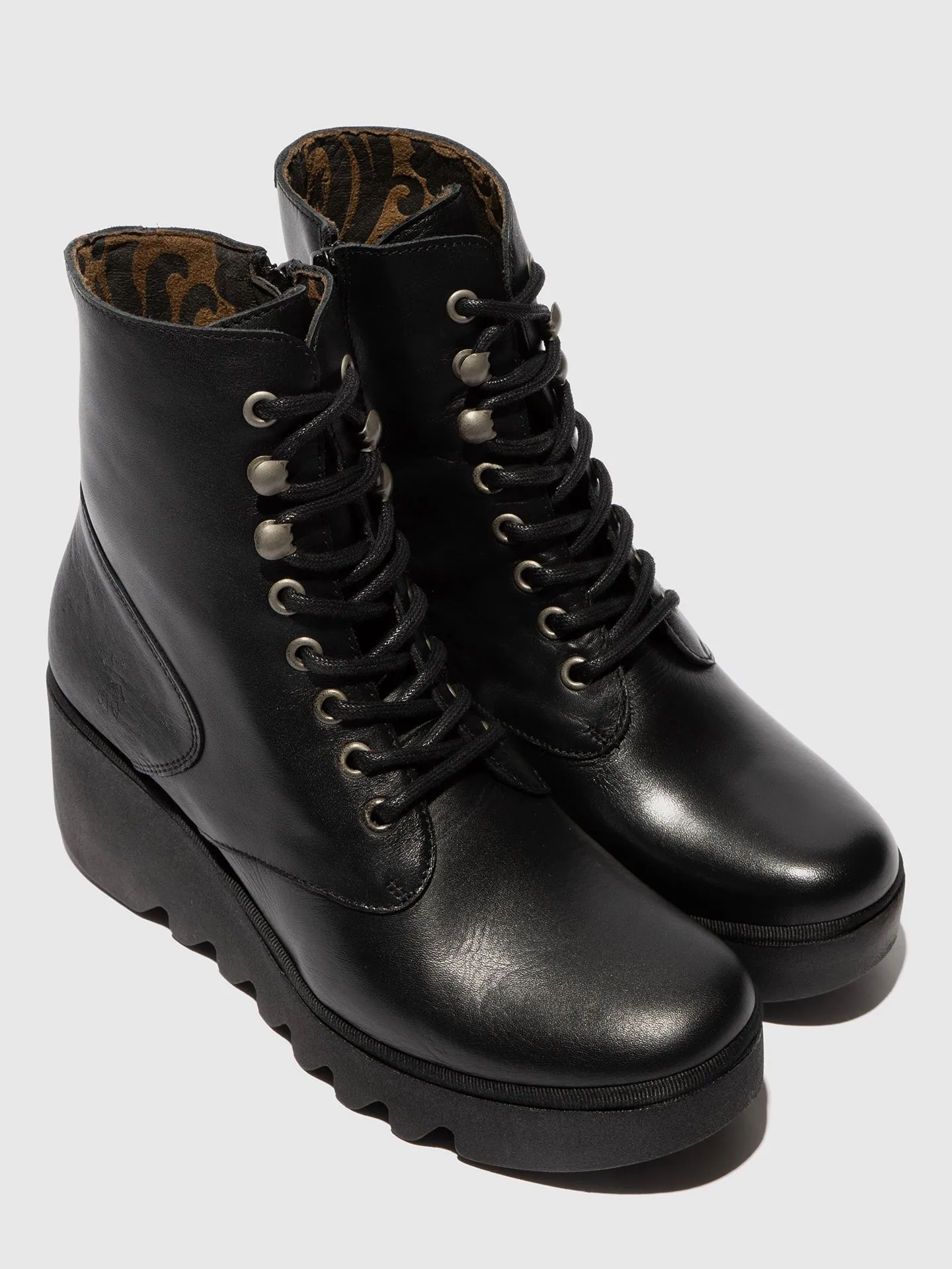 Lace-up Ankle Boots BIRR534FLY BLACK sold by Fly London product image thumbnail 4