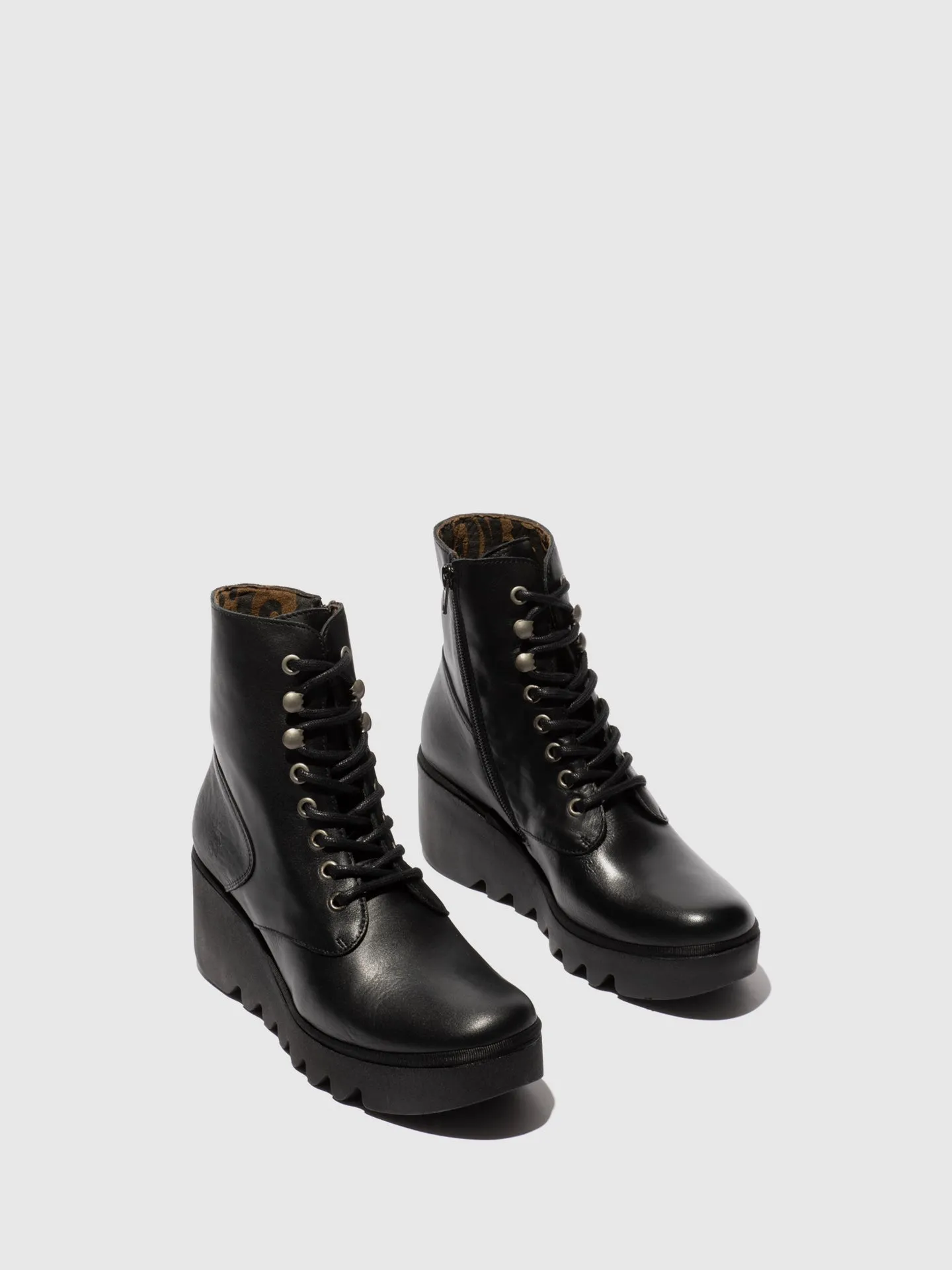 Lace-up Ankle Boots BIRR534FLY BLACK sold by Fly London product image thumbnail 2