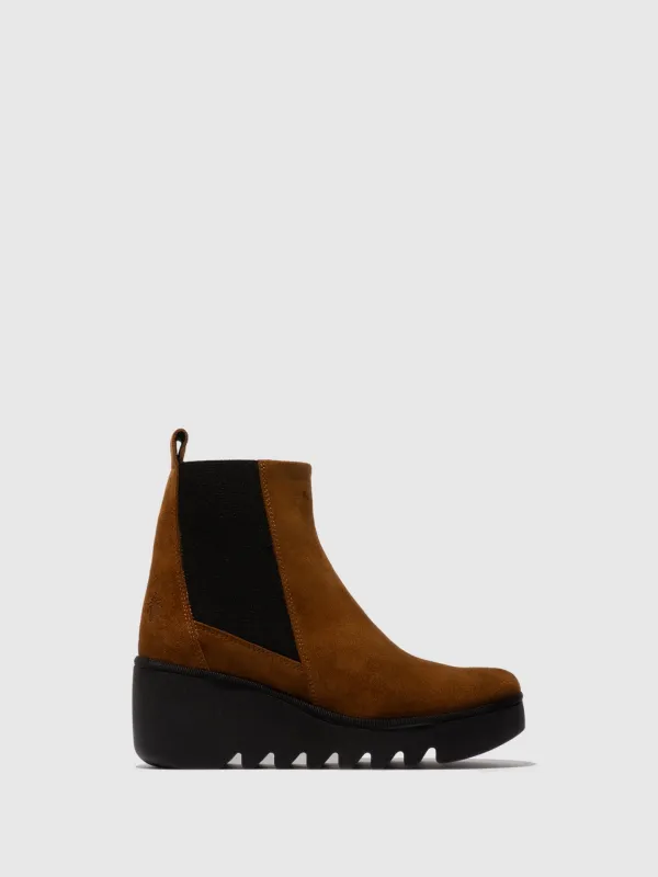 Chelsea Ankle Boots BAGU233FLY TOBACCO made by Fly London