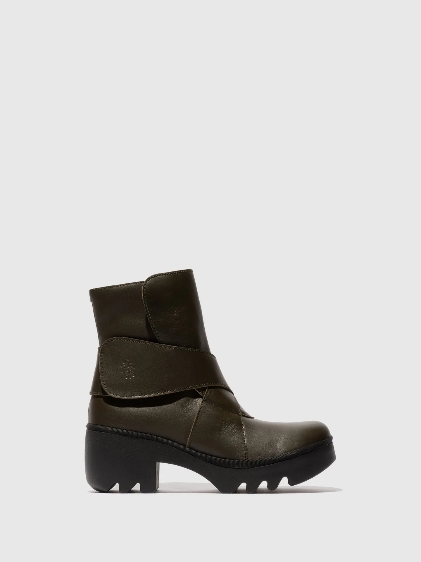 Velcro Ankle Boots TEFA532FLY MILITARY sold by Fly London