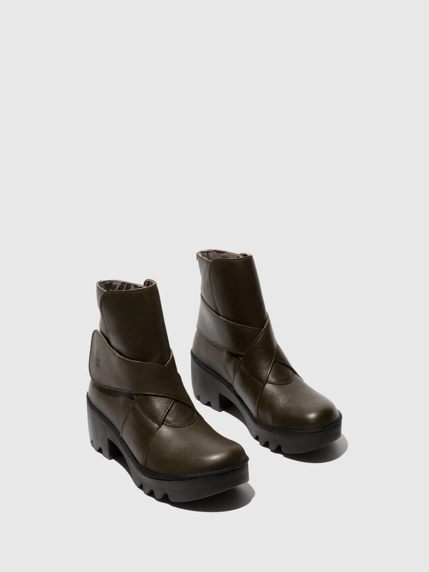 Velcro Ankle Boots TEFA532FLY MILITARY sold by Fly London product image thumbnail 2
