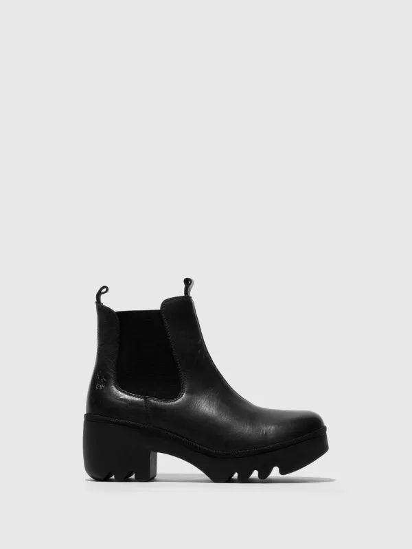 Chelsea Ankle Boots TRIG514FLY BLACK sold by Fly London