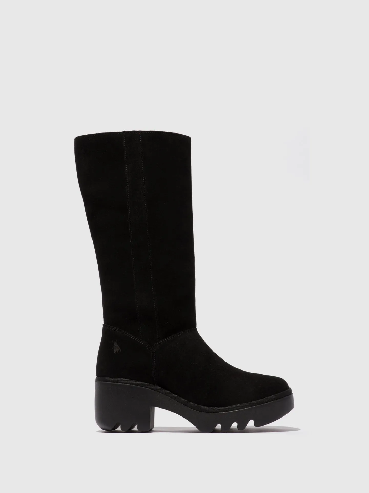 Zip Up Boots TAAB512FLY OIL SUEDE BLACK sold by Fly London
