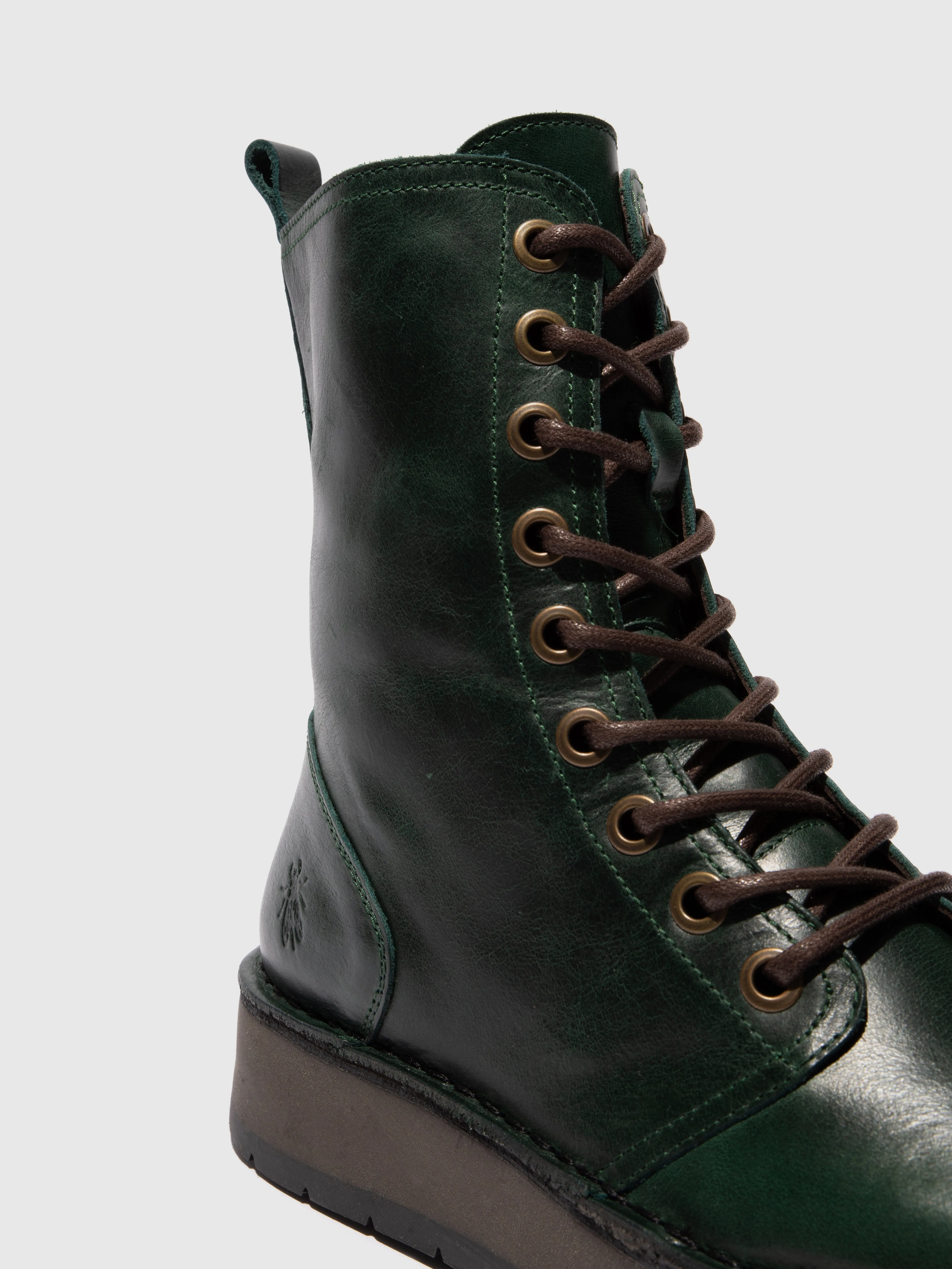 Lace-up Ankle Boots RAMI043FLY RUG PETROL sold by Fly London product image thumbnail 4