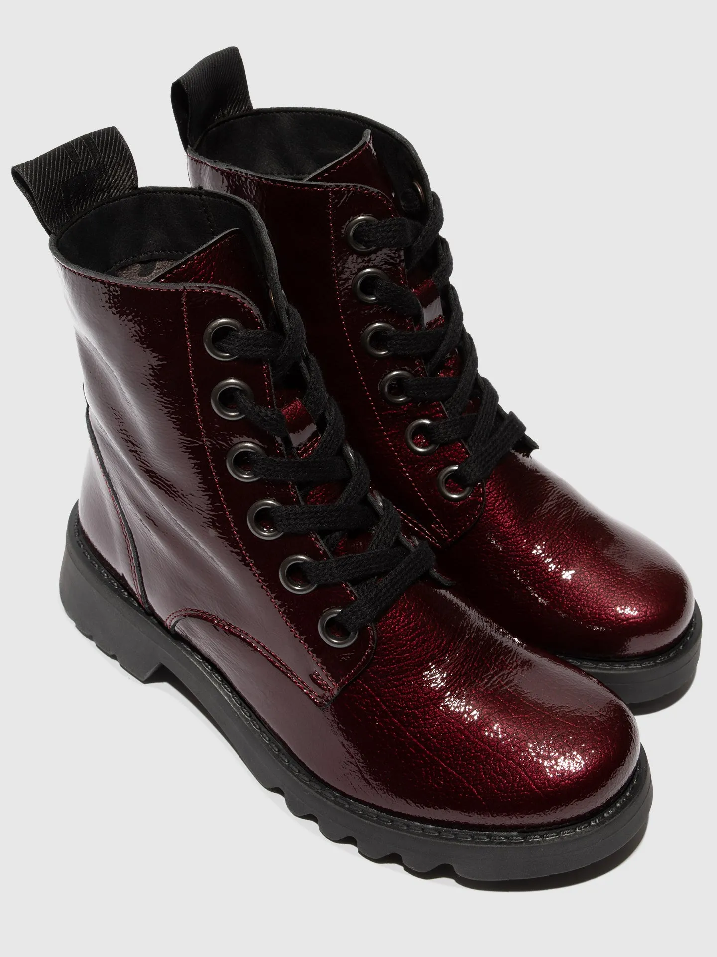 Lace-up Ankle Boots RAGI539FLY BURGUNDY sold by Fly London product image thumbnail 4