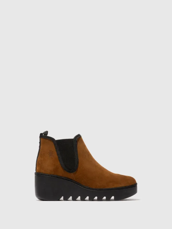 Chelsea Ankle Boots BYNE349FLY TOBACCO sold by Fly London