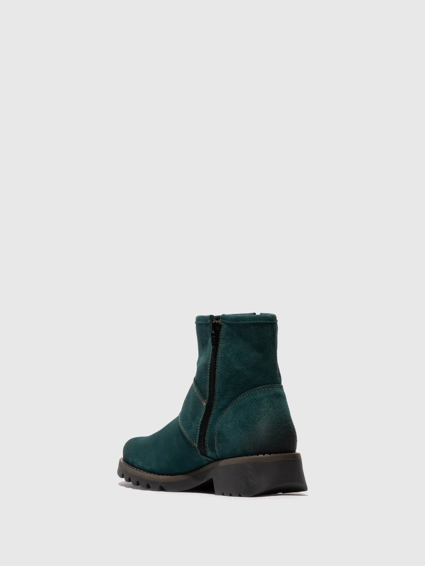 Buckle Ankle Boots RILY991FLY OIL SUEDE PETROL sold by Fly London product image thumbnail 3