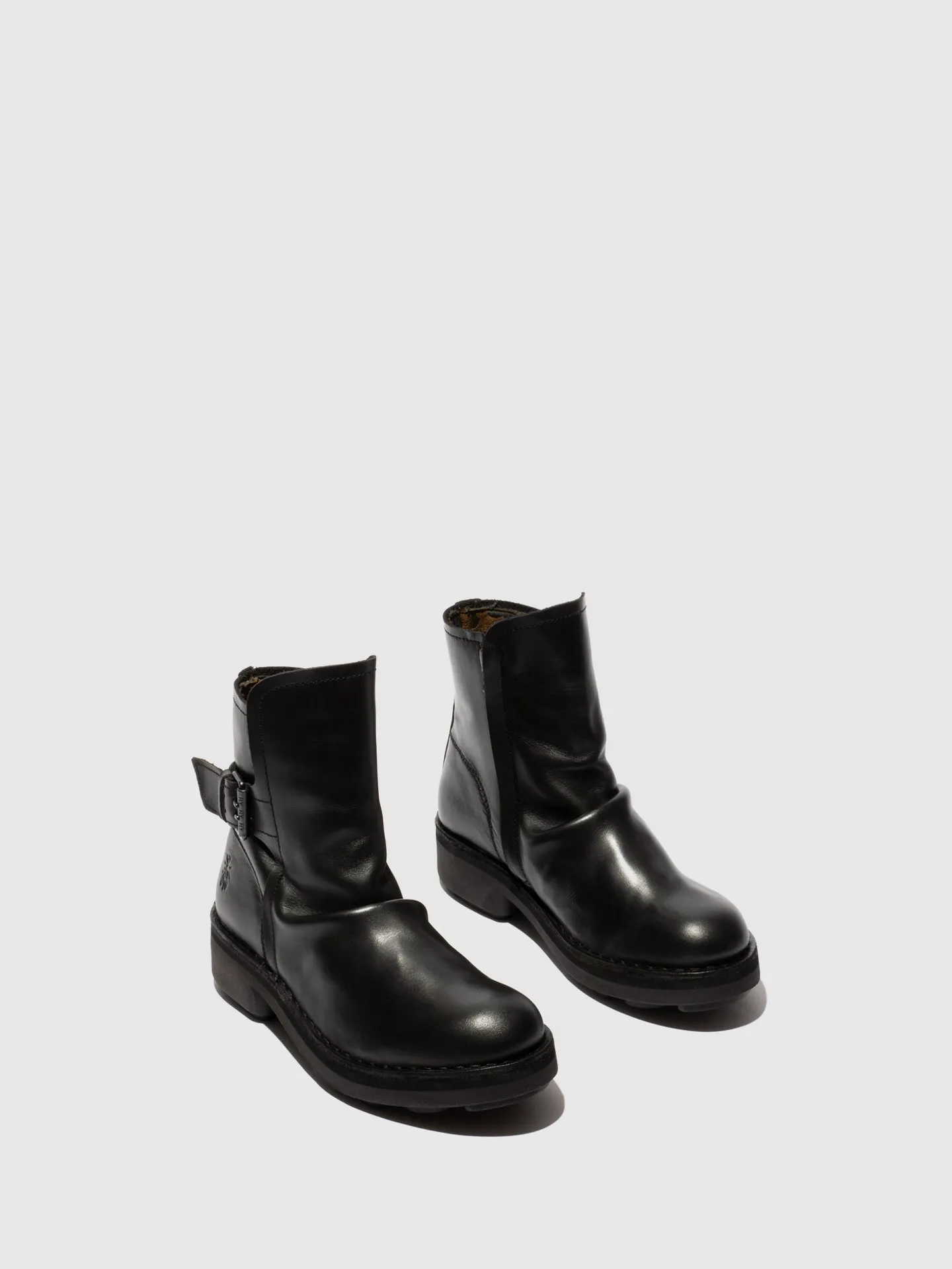 Buckle Ankle Boots NAFE142FLY BLACK sold by Fly London product image thumbnail 2