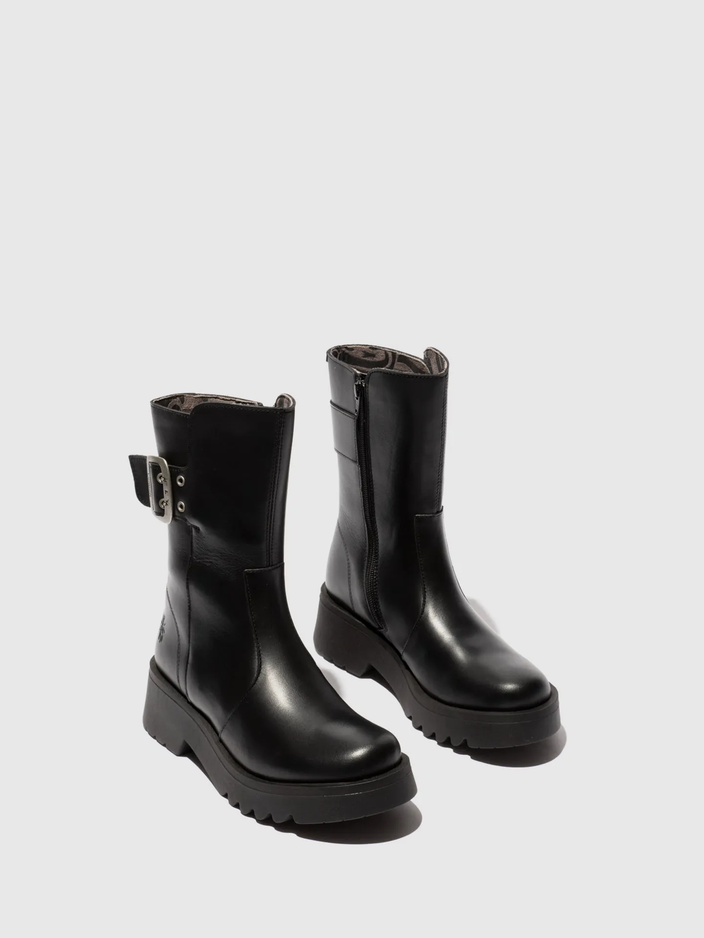 Buckle Ankle Boots MAZZ127FLY BLACK sold by Fly London product image thumbnail 2