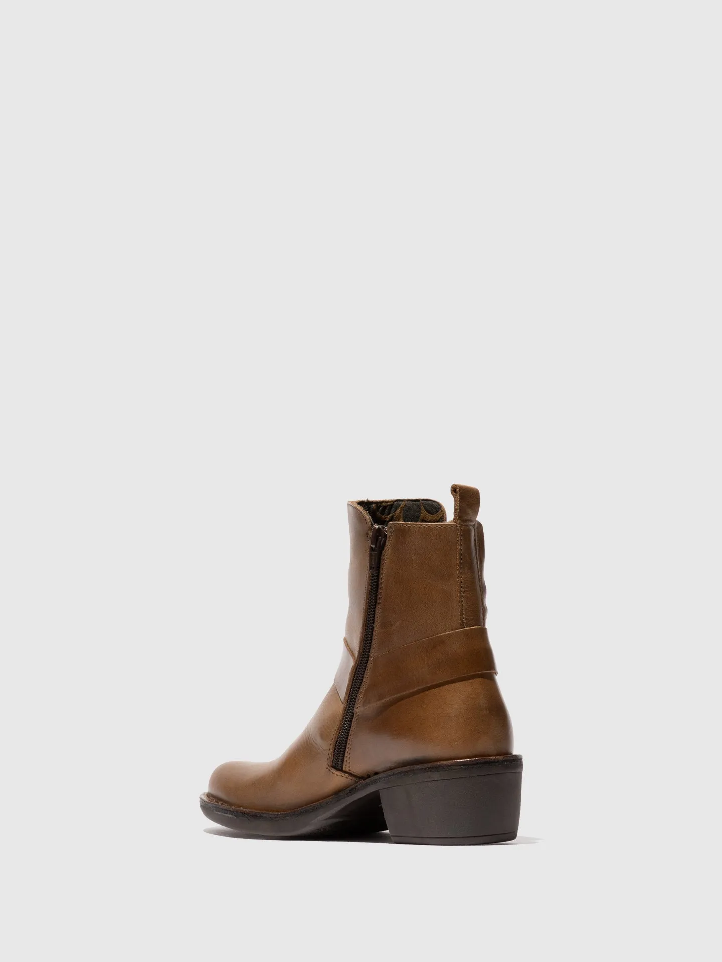Zip Up Ankle Boots MEBI123FLY CAMEL sold by Fly London product image thumbnail 3