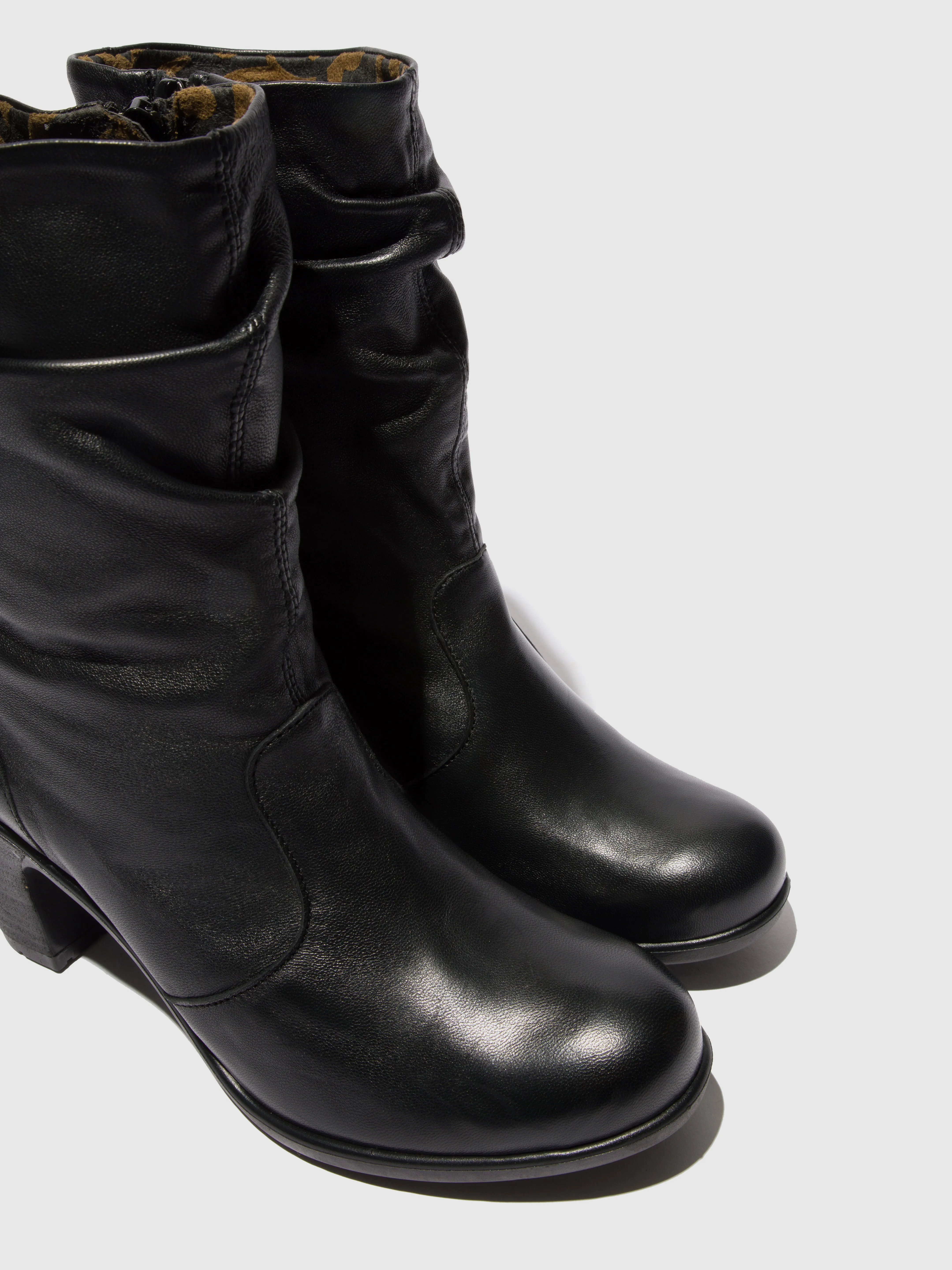 Zip Up Ankle Boots KLEI152FLY BLACK sold by Fly London product image thumbnail 4