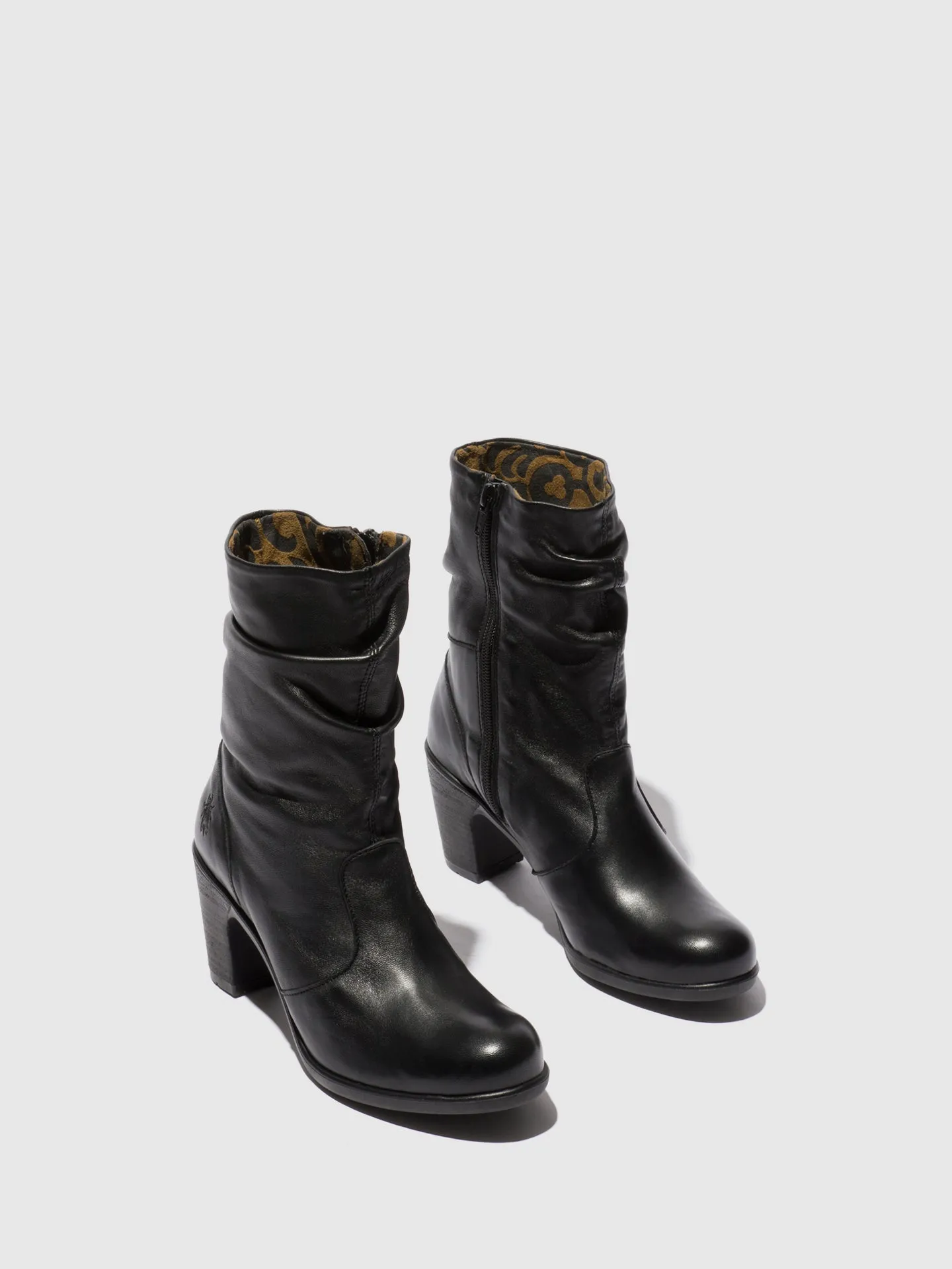 Zip Up Ankle Boots KLEI152FLY BLACK sold by Fly London product image thumbnail 2