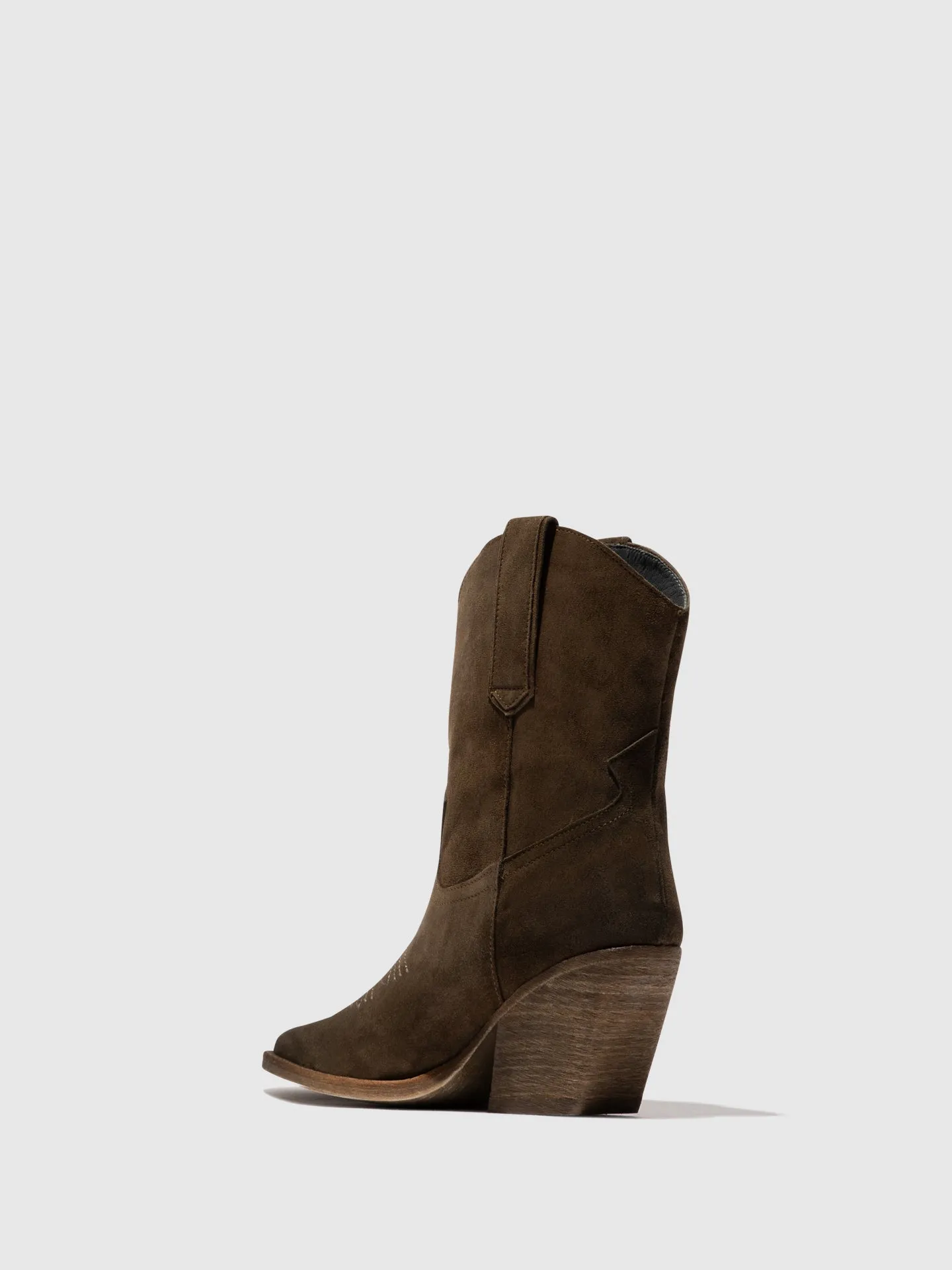 Zip Up Ankle Boots WOFY093FLY MILITARY sold by Fly London product image thumbnail 3
