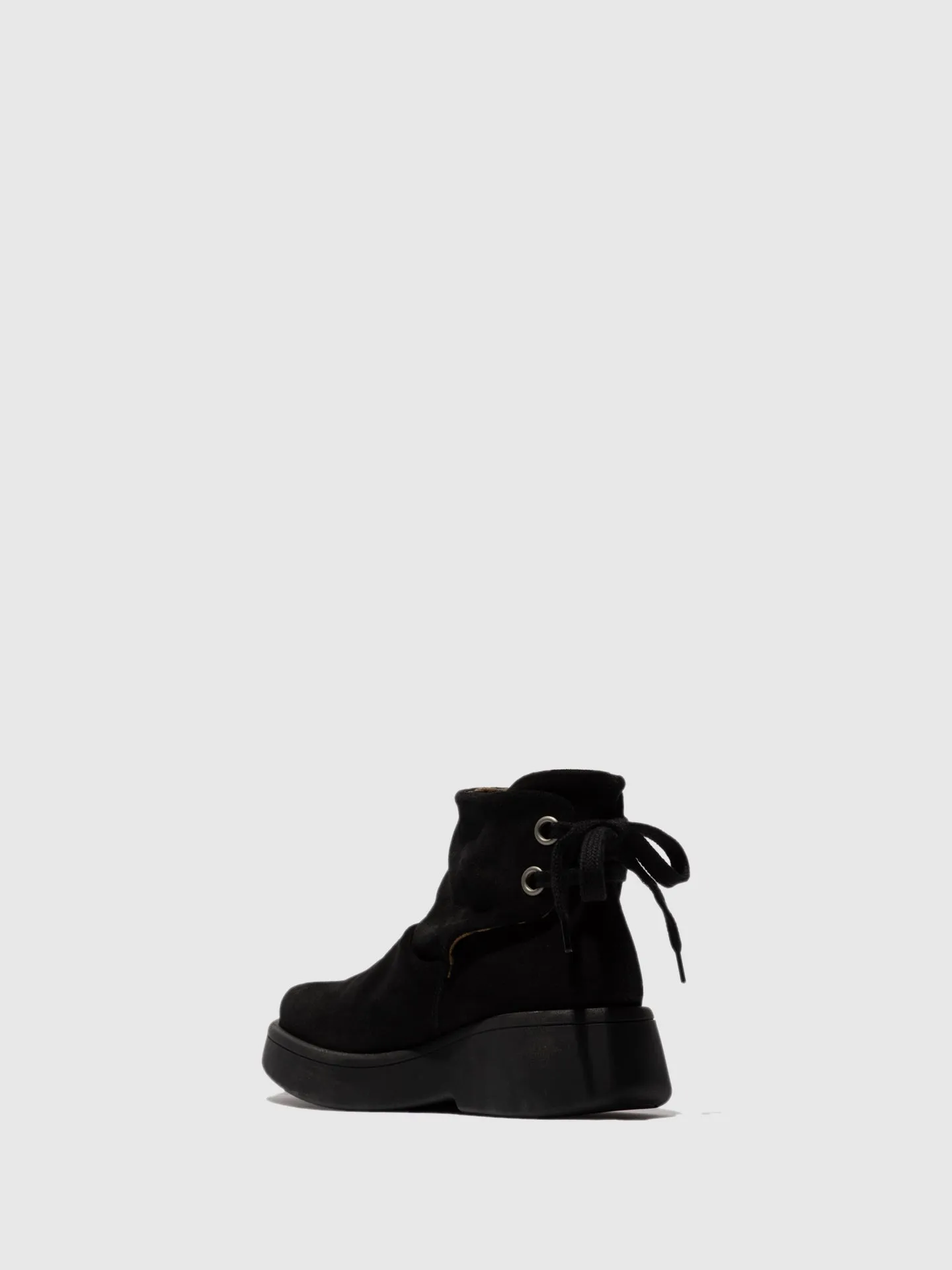 Lace-up Ankle Boots MEBS189FLY OIL SUEDE BLACK sold by Fly London product image thumbnail 3