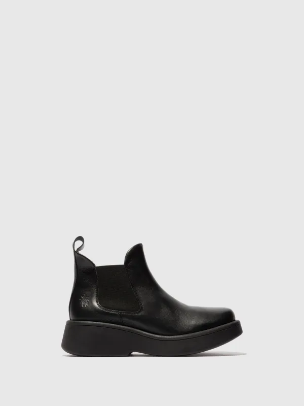 Chelsea Ankle Boots MULK159FLY BLACK sold by Fly London