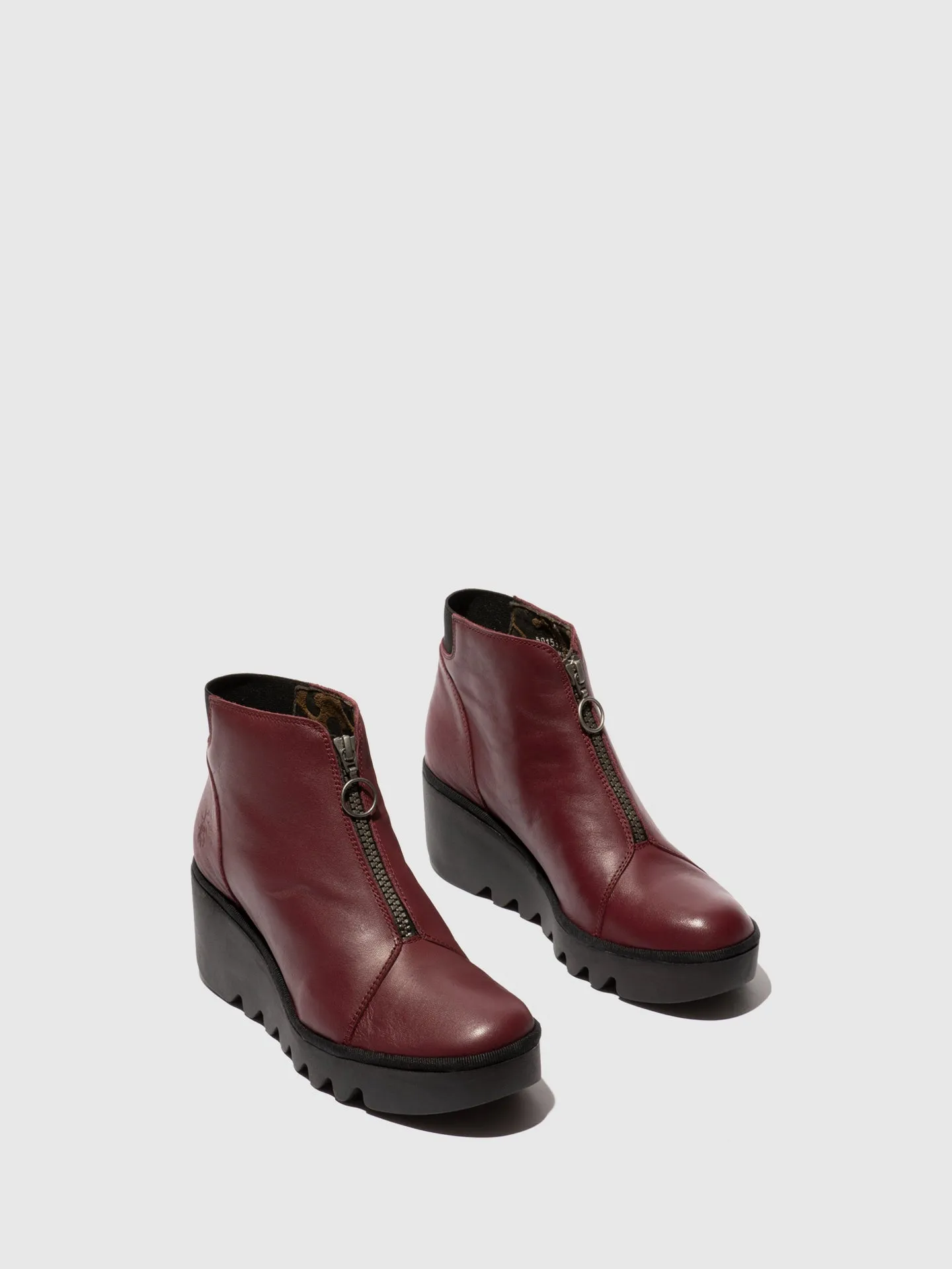 Zip Up Ankle Boots BAAZ537FLY WINE sold by Fly London product image thumbnail 2